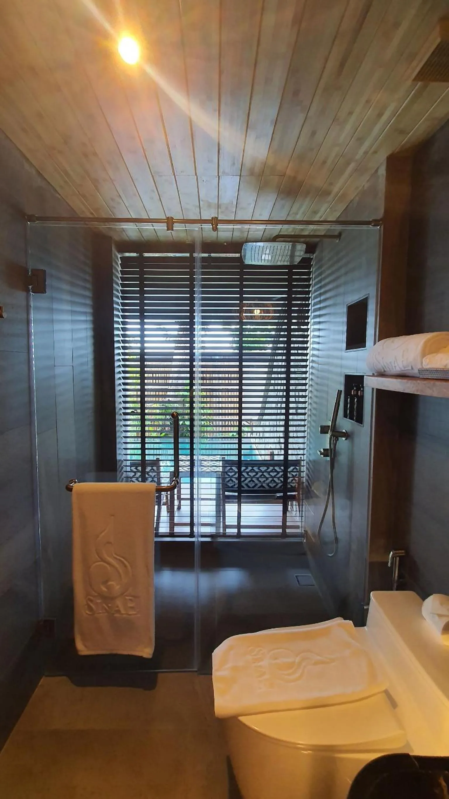 Bathroom in SINAE Phuket Luxury Hotel