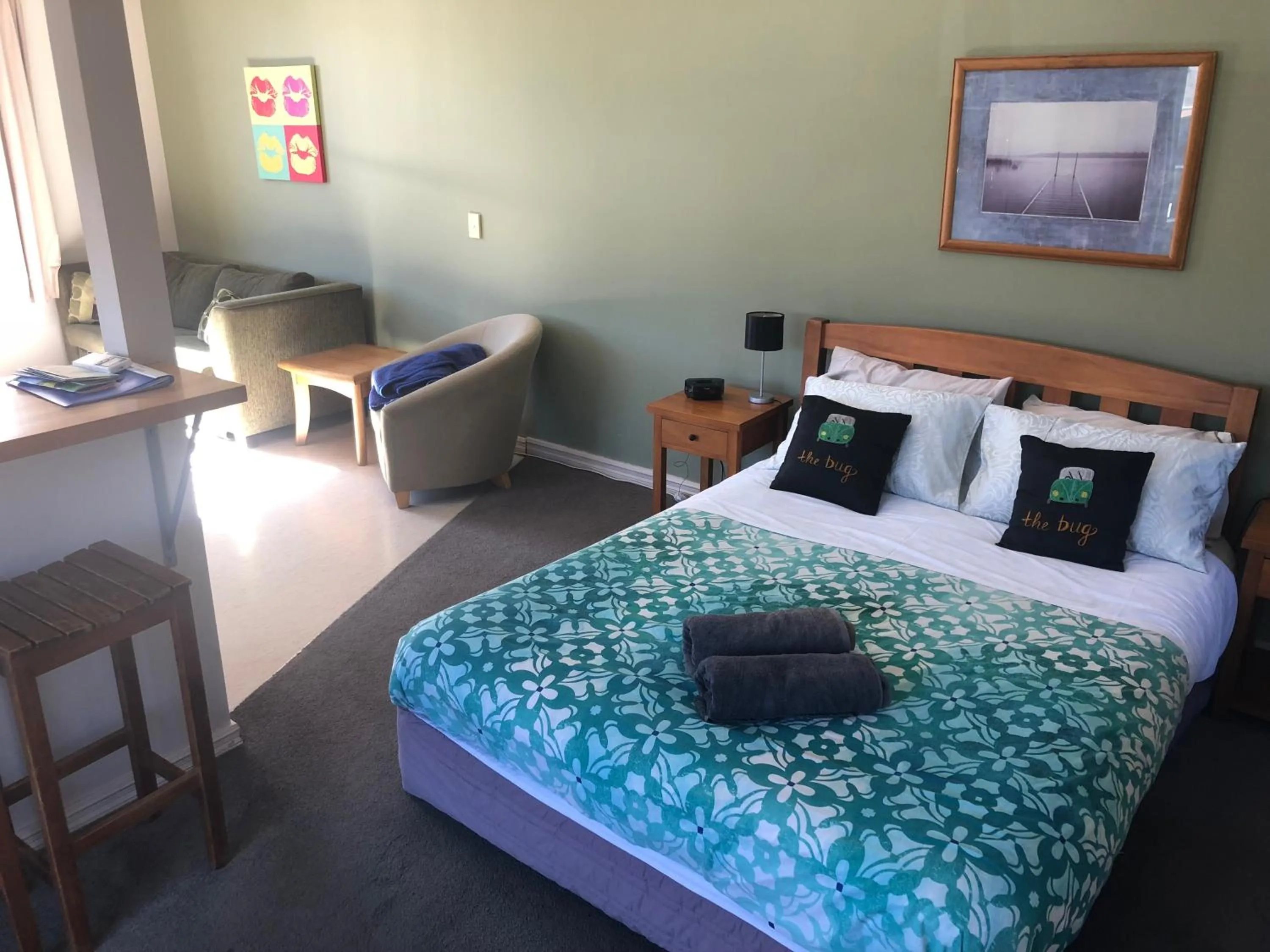 Bed in The Bug Backpackers