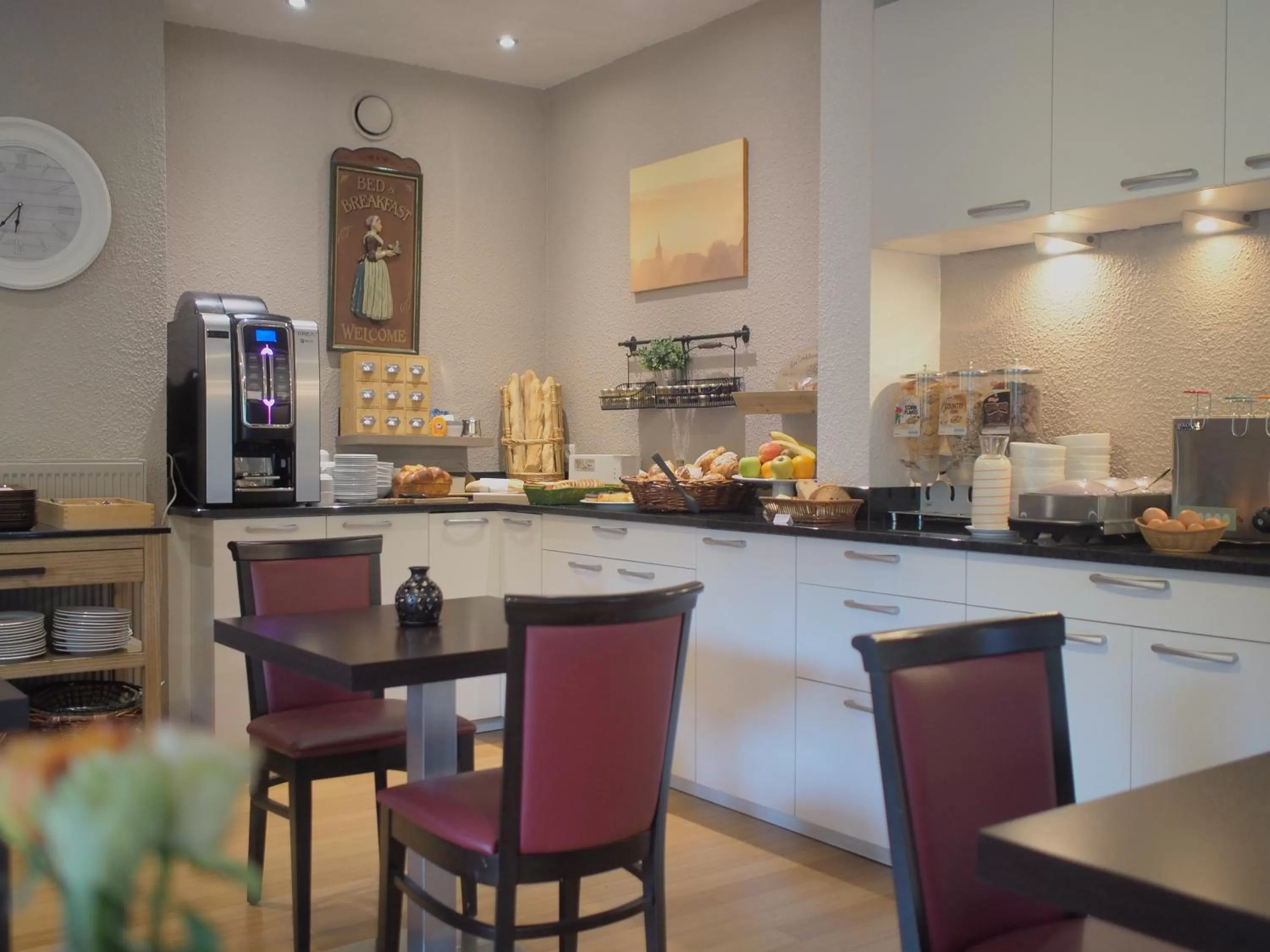 Buffet breakfast in Hôtel et Restaurant Aster, Saint-Avold Nord