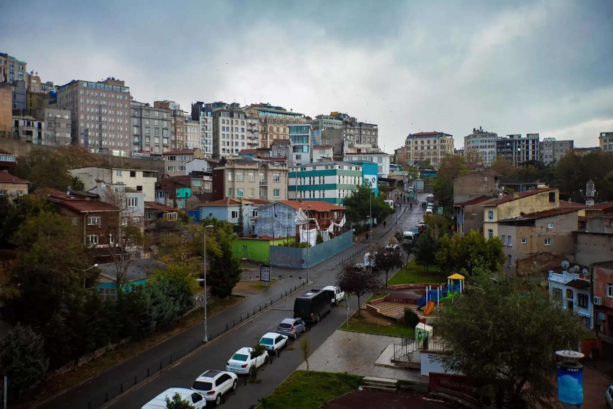 City view in New Taksim Hotel