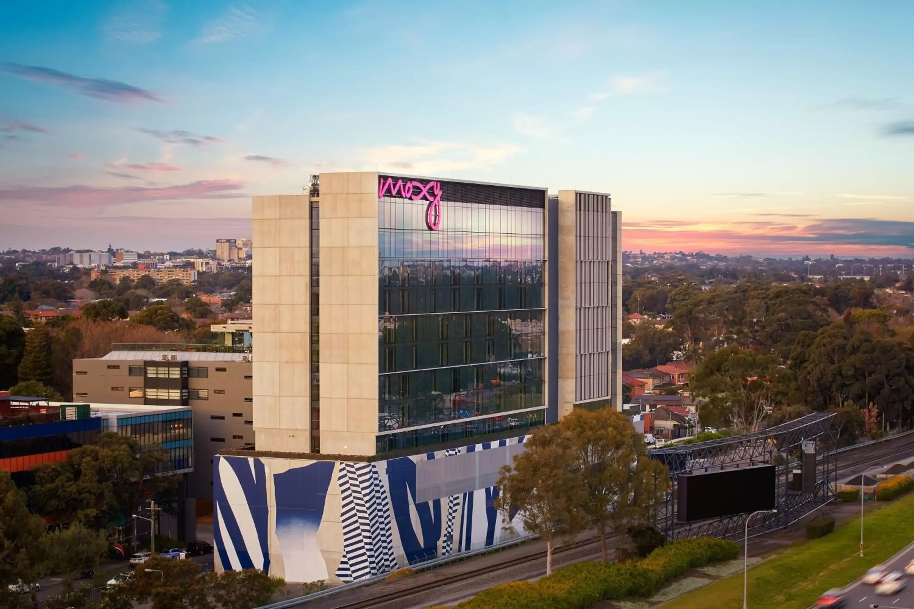 Property building in Moxy Sydney Airport