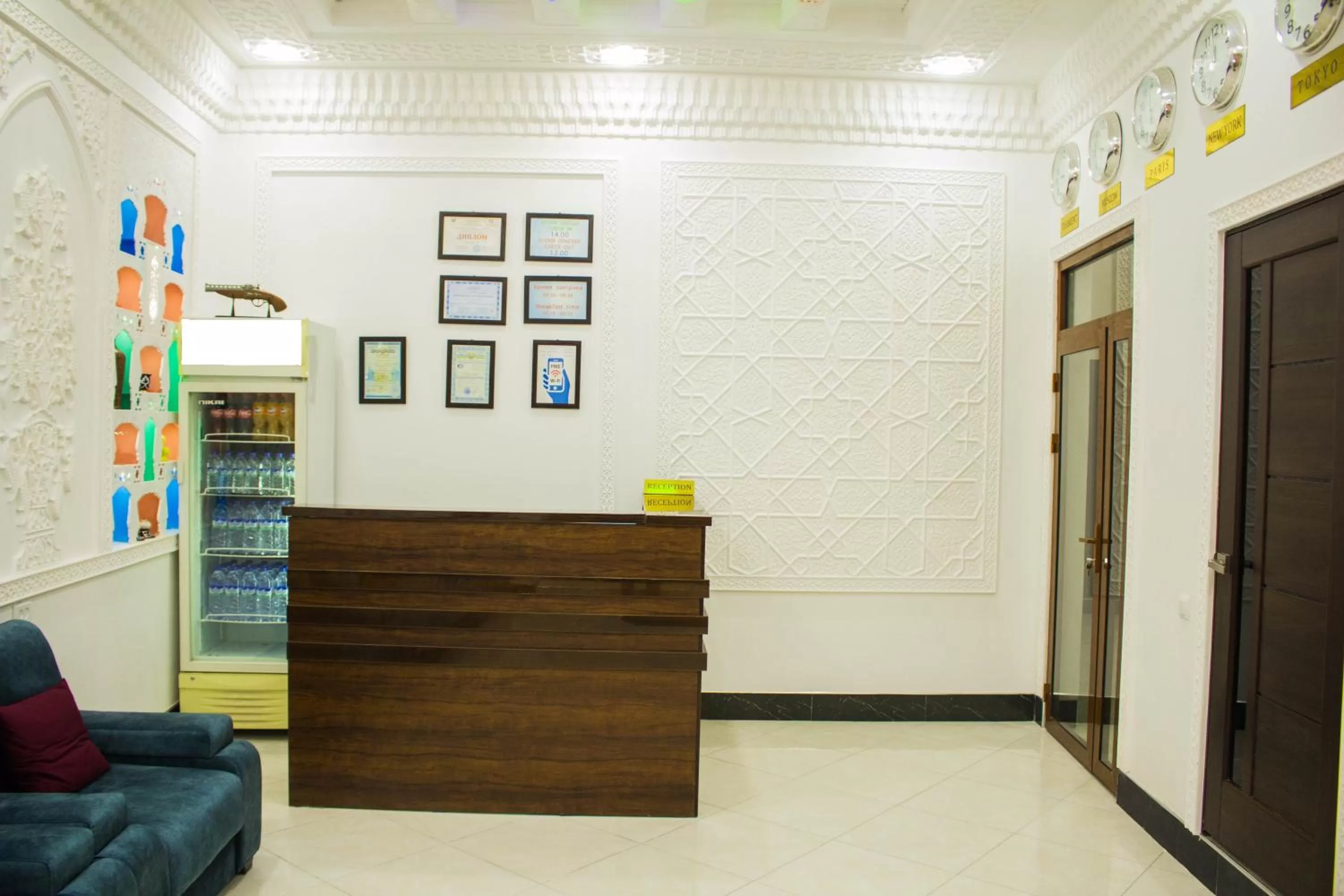 Property building, Lobby/Reception in Jahangir Boutique Bukhara