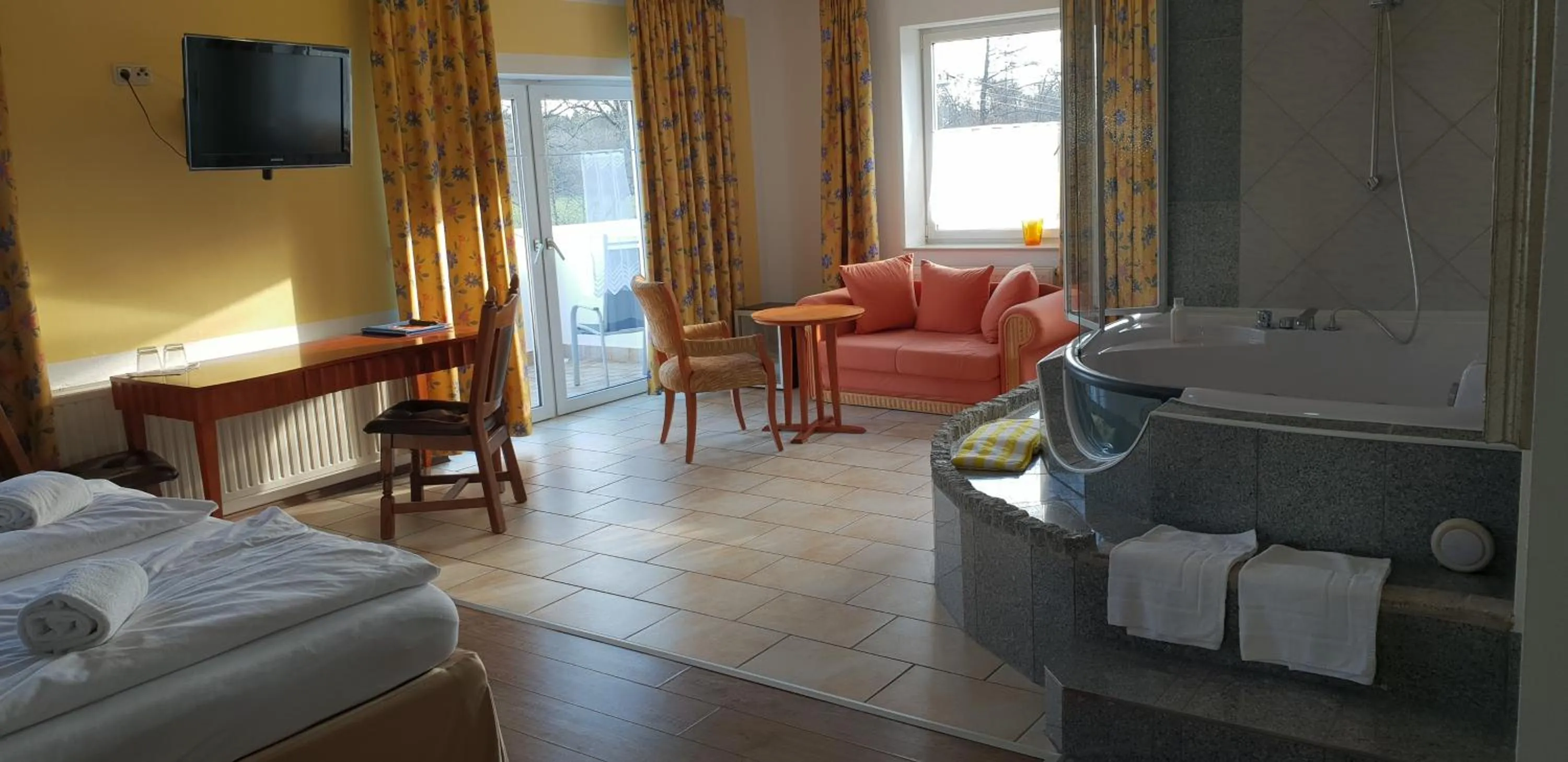 Bedroom in Resort Hotel Seebauer Gut Wildbad