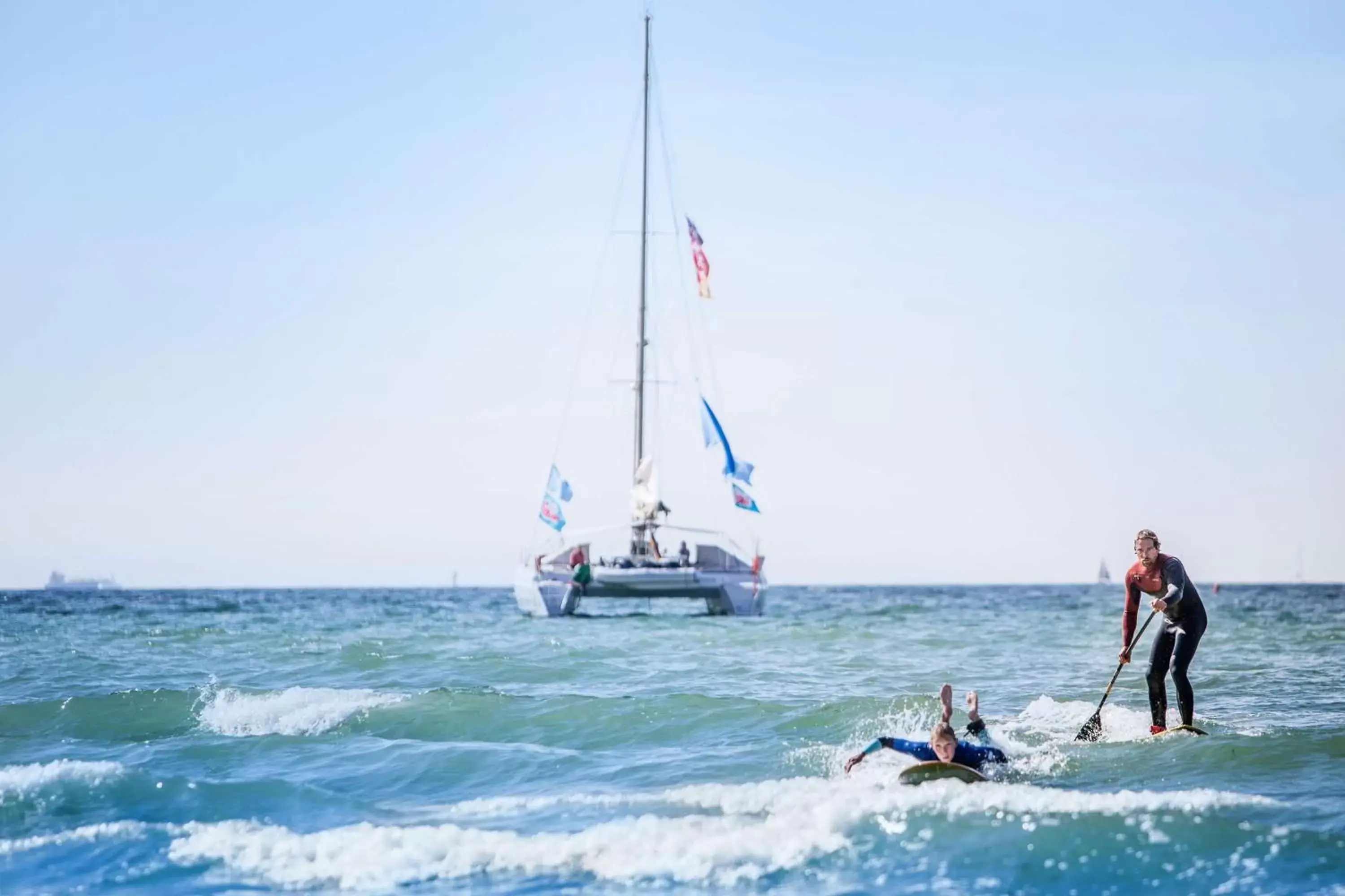 Beach, Windsurfing in Radisson Blu Hotel Rostock