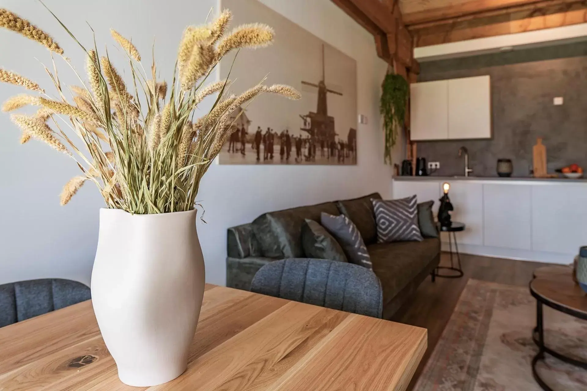 Living room, Seating Area in Erfgoedpark De Hoop Appartementen