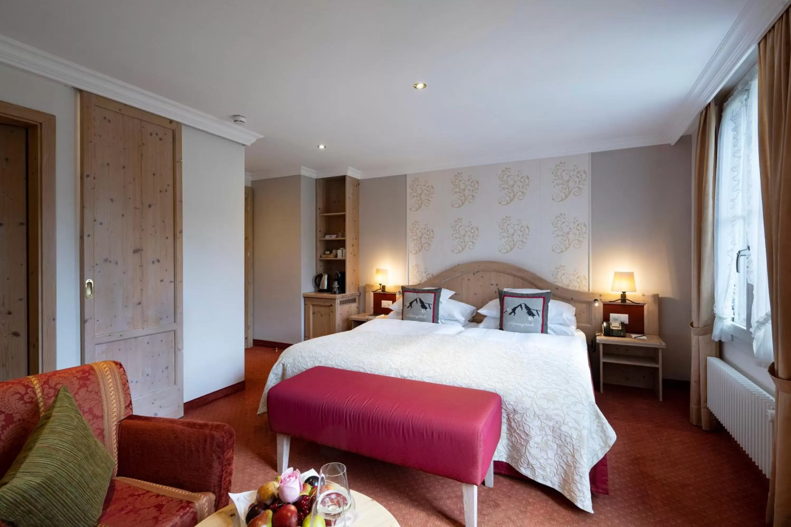 Comfort Double Room in Romantik Hotel Schweizerhof Comfort Double Room in Romantik Hotel Schweizerhof