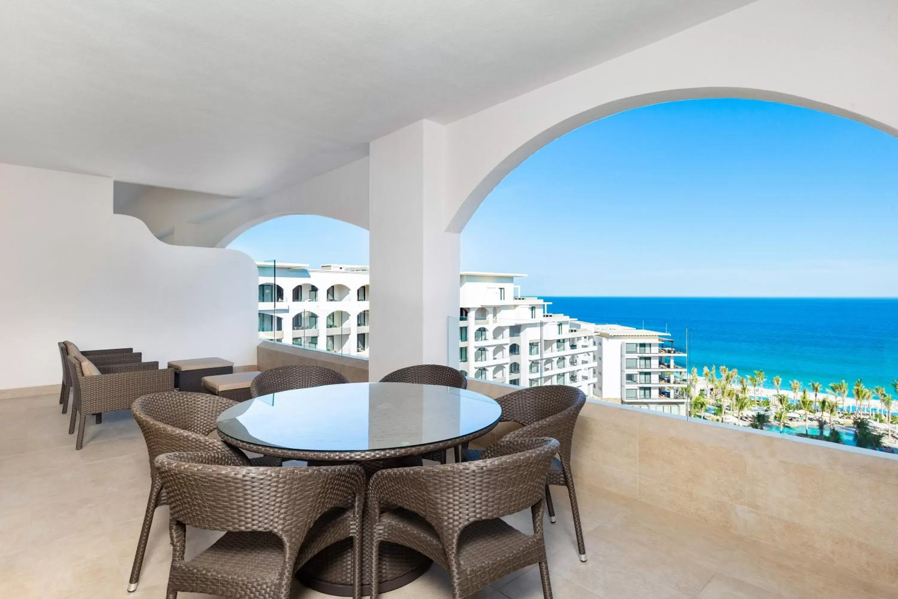 Balcony/Terrace in Villa La Valencia Beach Resort & Spa Los Cabos