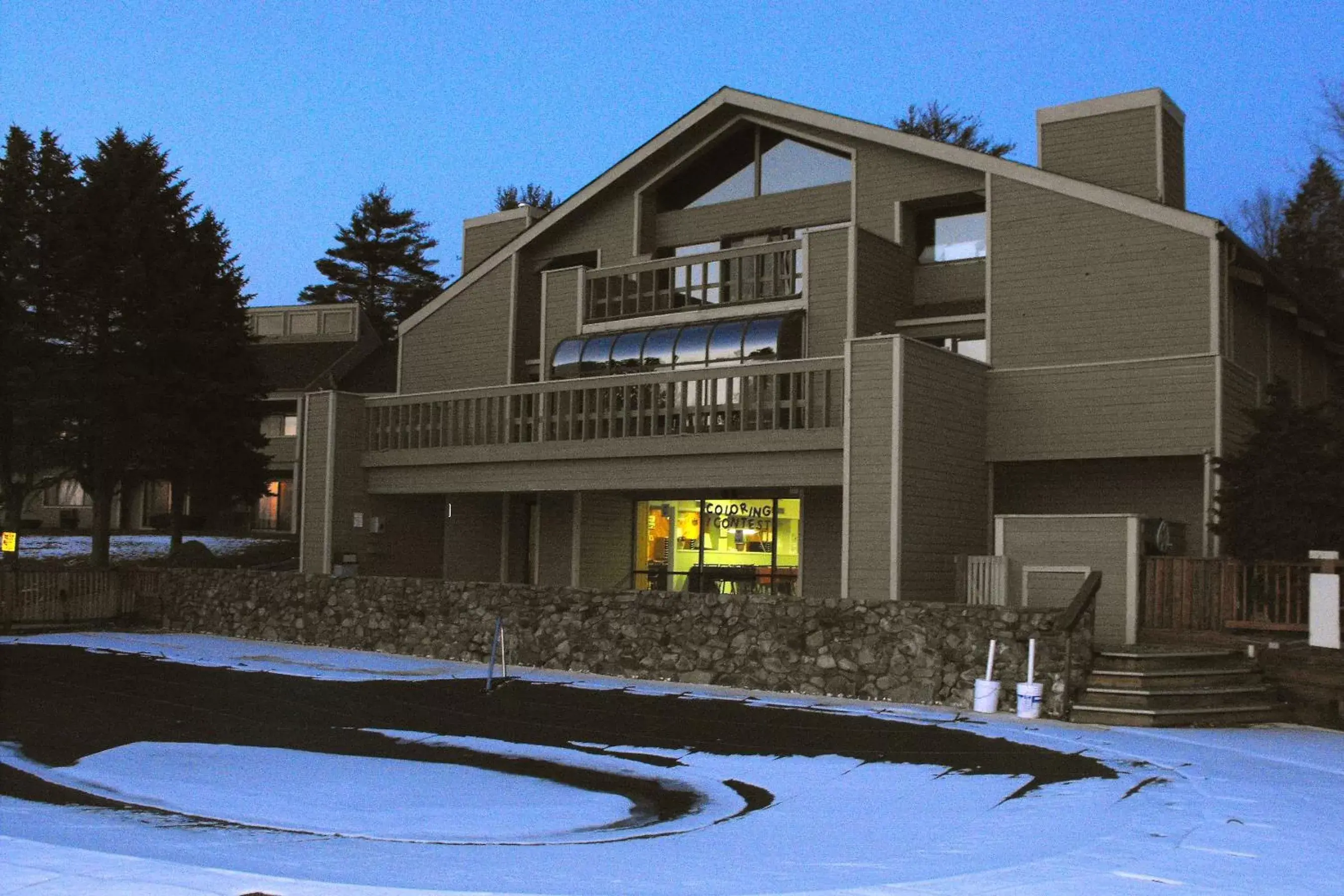 Property building in Tanglwood Resort Property building in Tanglwood Resort