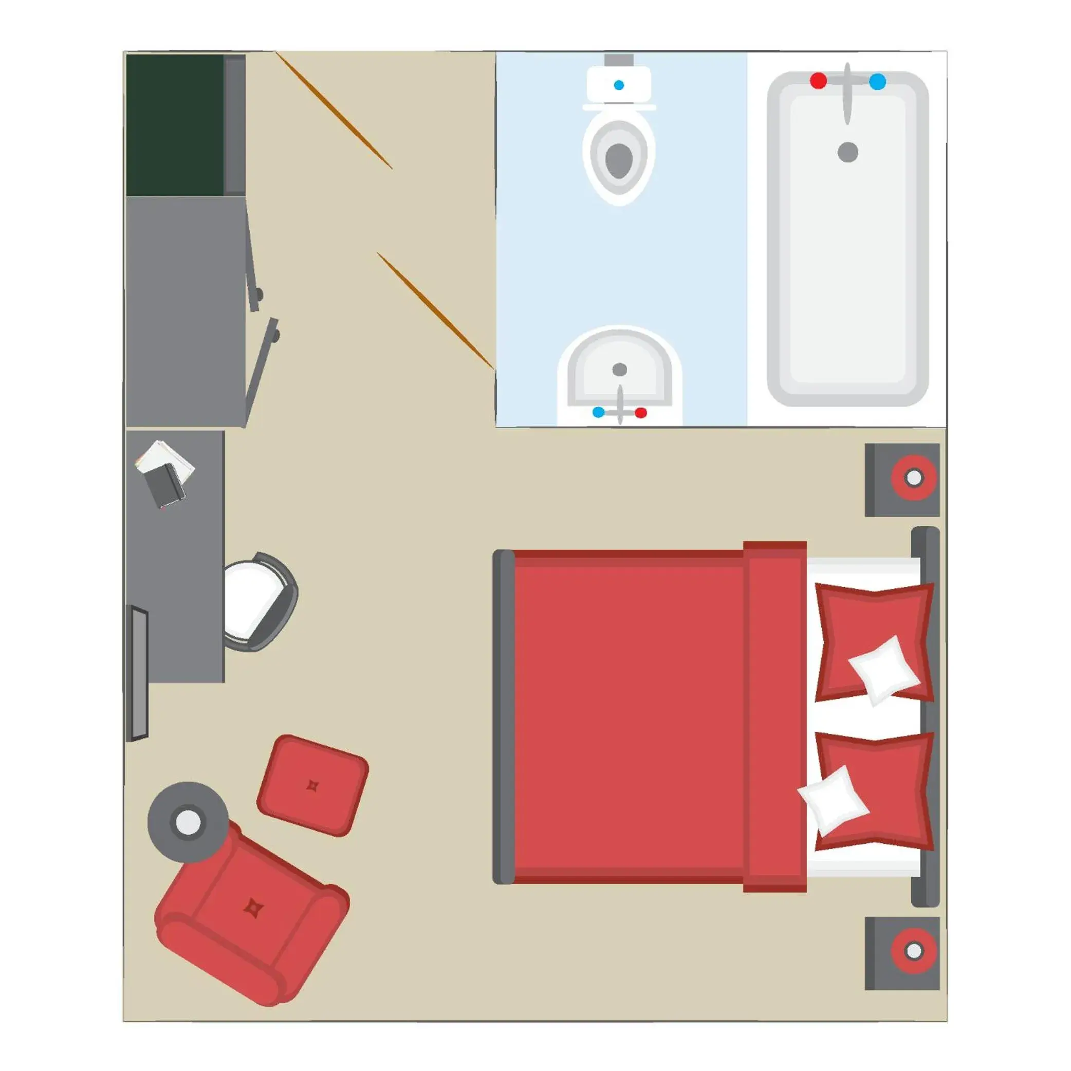 Floor Plan in Hotel Crystal - Das Alpenrefugium