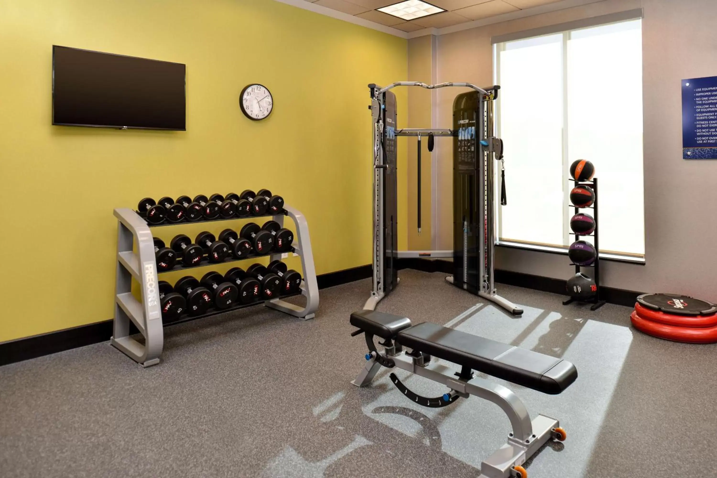 Fitness centre/facilities, Fitness Center/Facilities in Hampton Inn & Suites Orlando/Downtown South - Medical Center