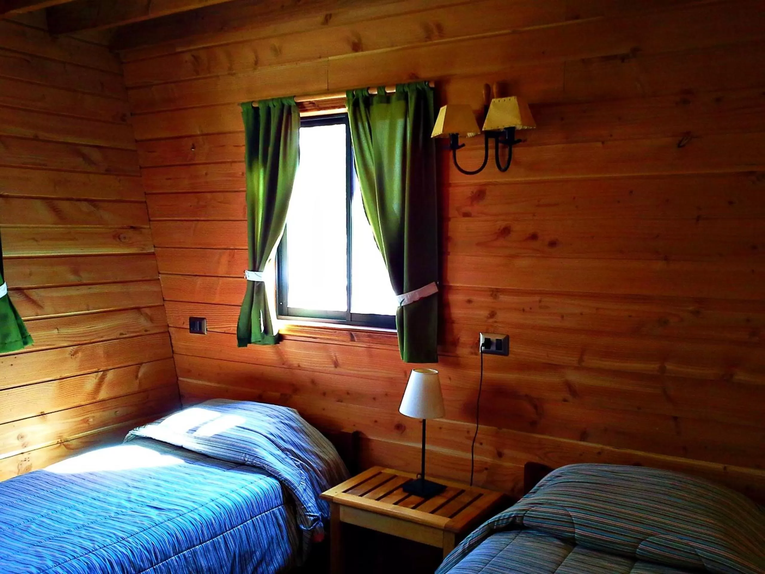 Bed in Hotel Salto del Carileufu