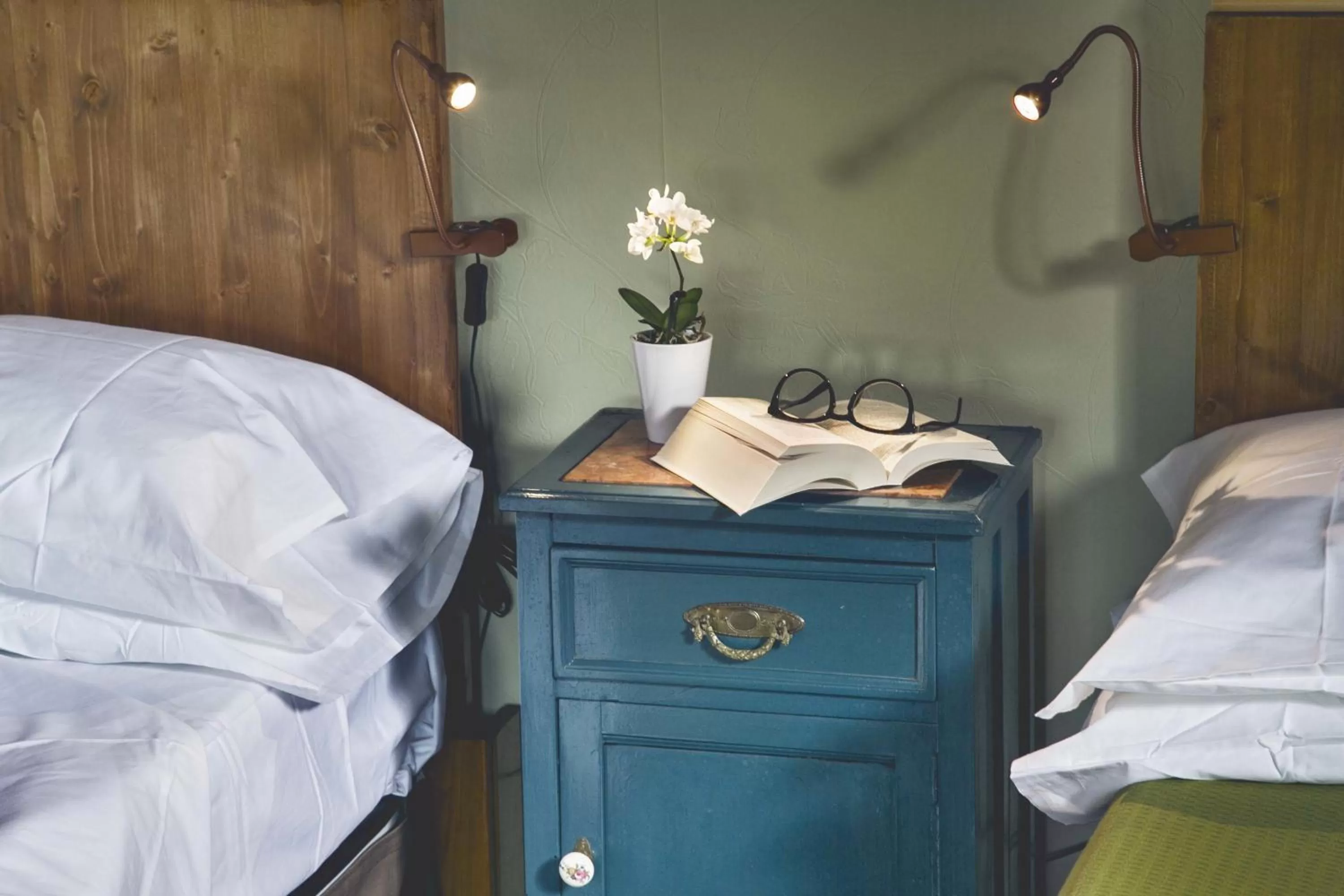 Decorative detail, Bed in Liodoro Catania B&B