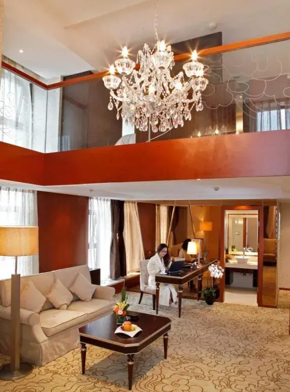 Lobby or reception in Best Western Premier Hotel Hefei