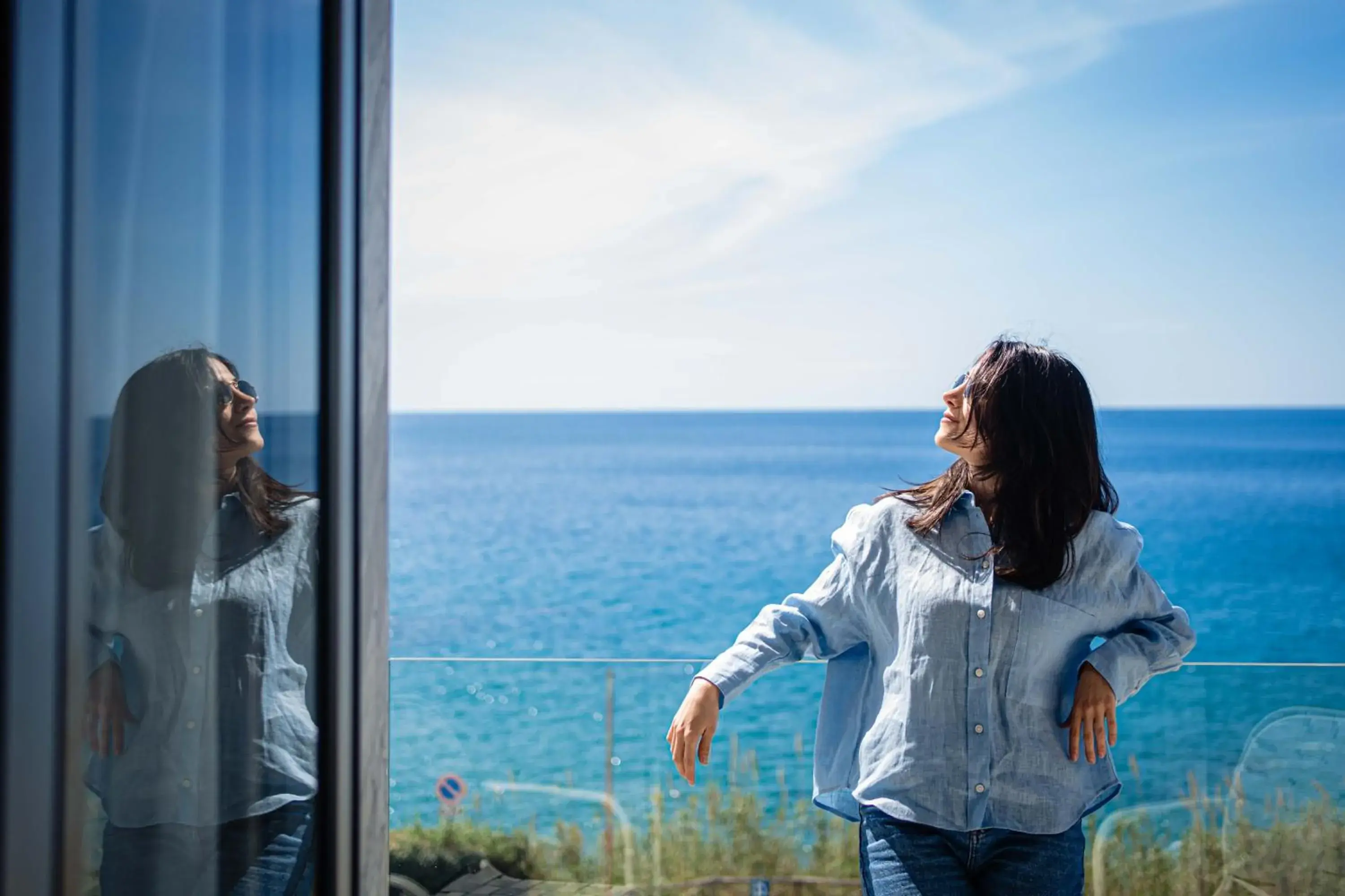 Sea view in Hotel Calanca