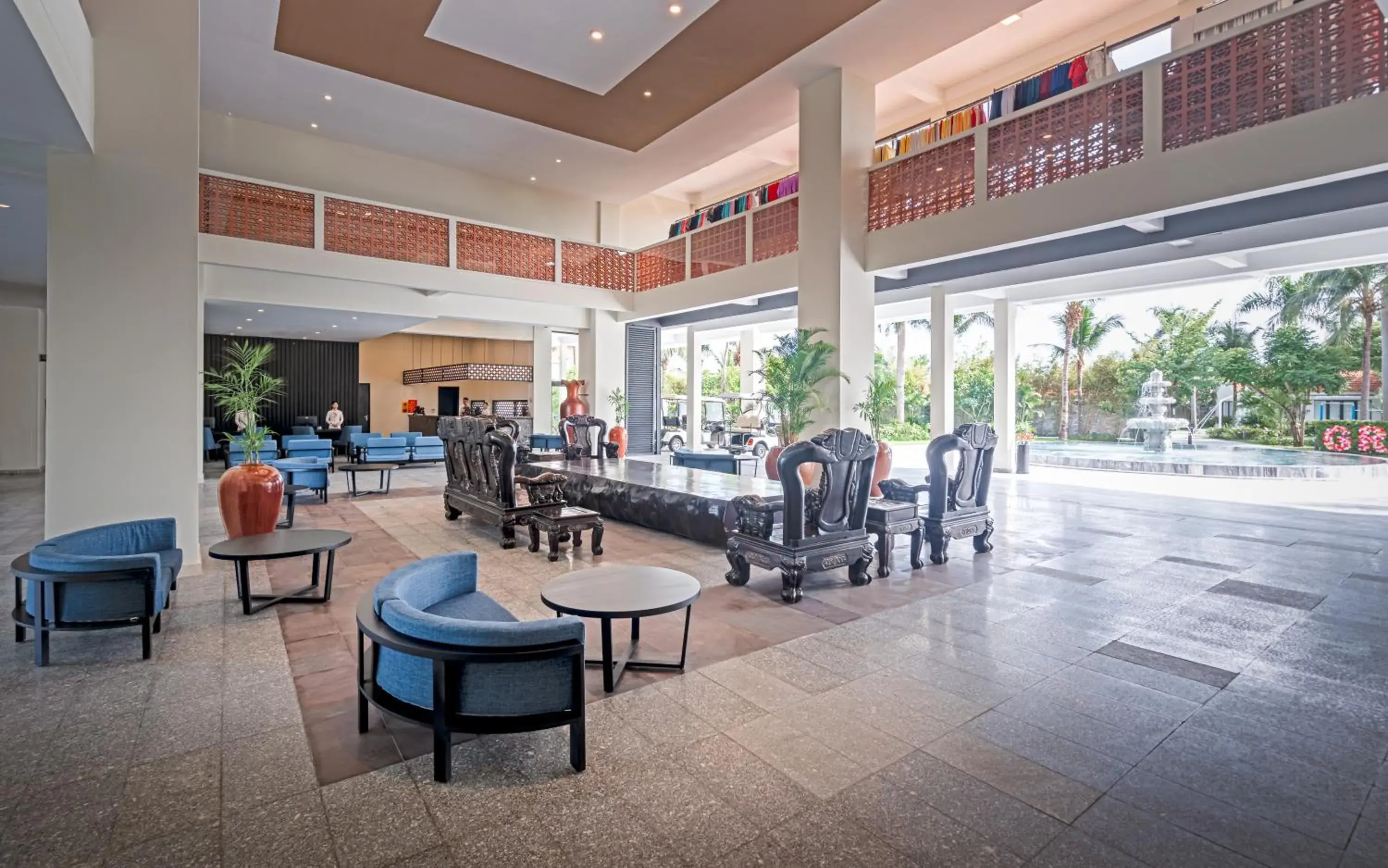 Lobby or reception in Grandvrio Ocean Resort Danang Lobby or reception in Grandvrio Ocean Resort Danang