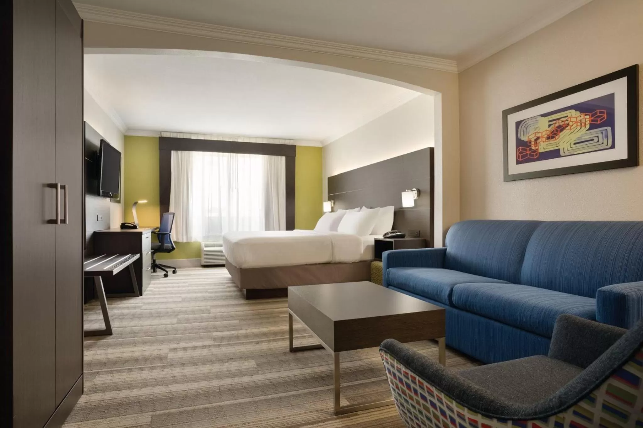 Photo of the whole room, Bed in Holiday Inn Express Hotel & Suites Dallas NE - Allen by IHG