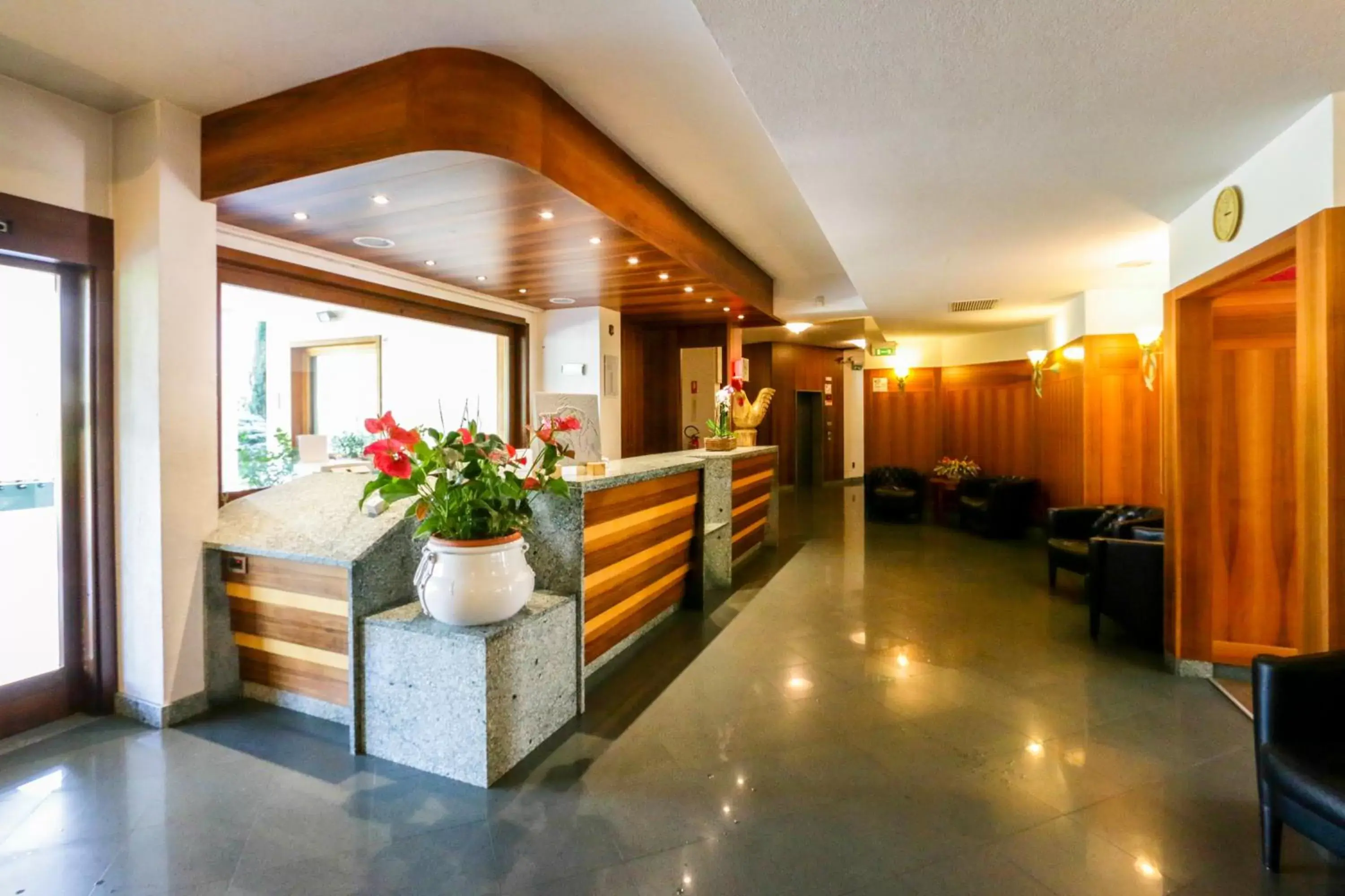 Lobby or reception in Hotel Miage Lobby or reception in Hotel Miage