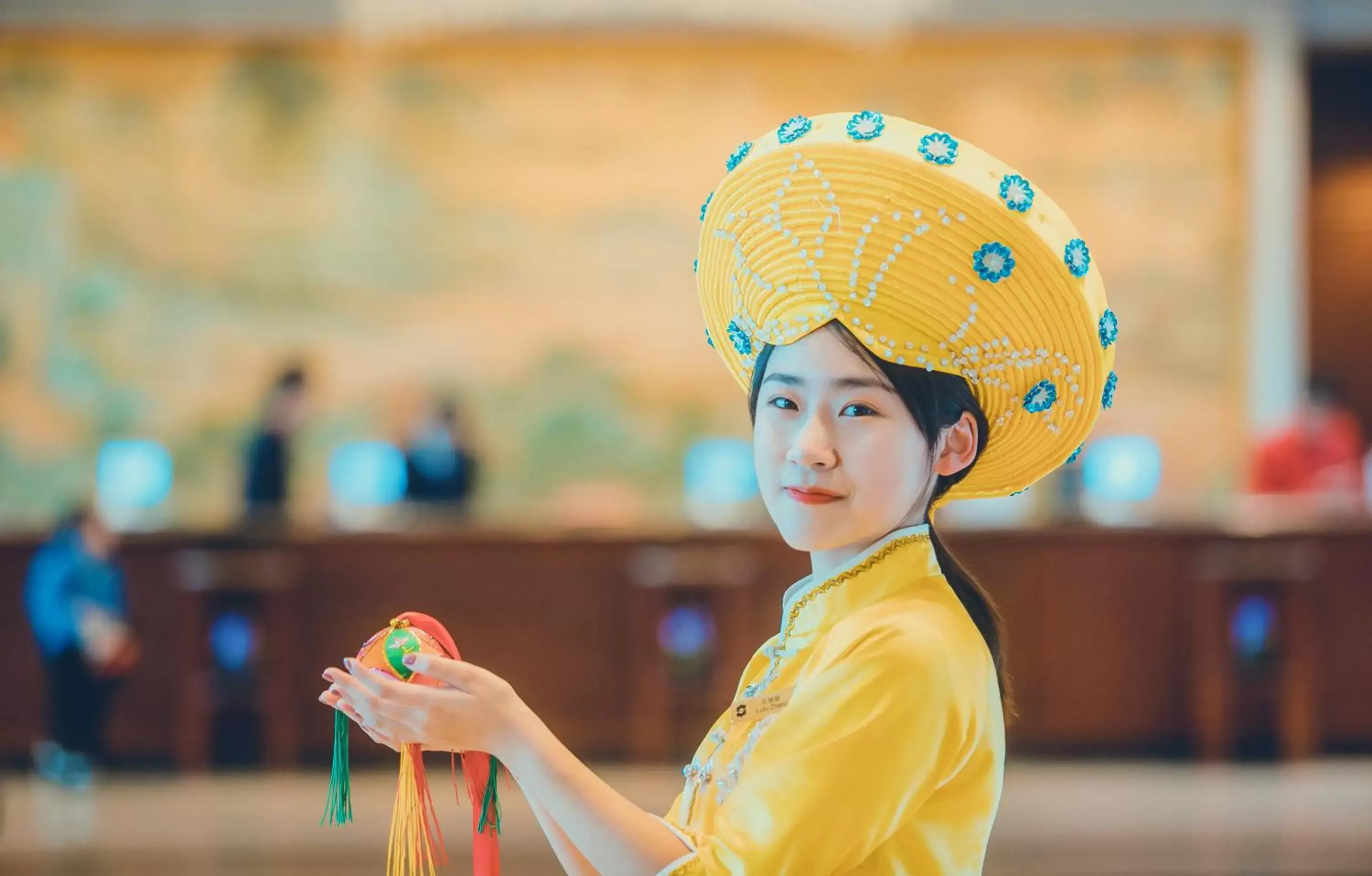 Staff, Children in Shangri-La Guilin