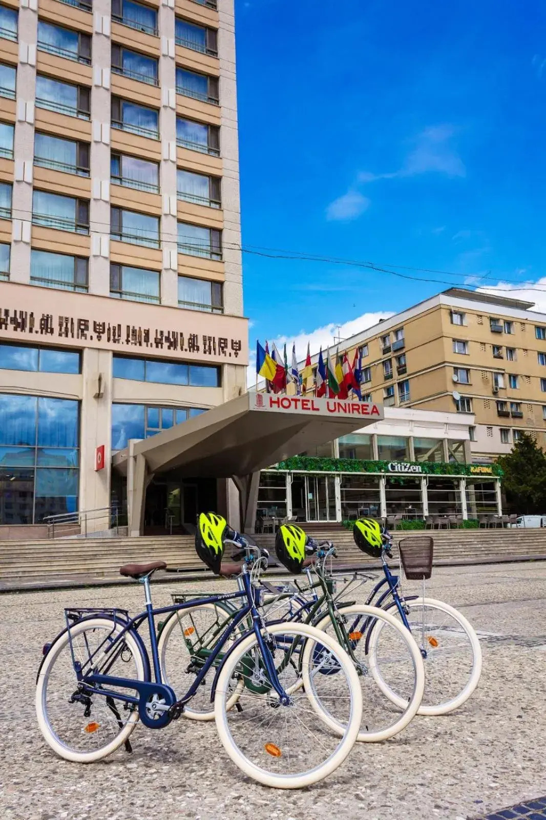 Cycling, Property Building in Unirea Hotel & Spa