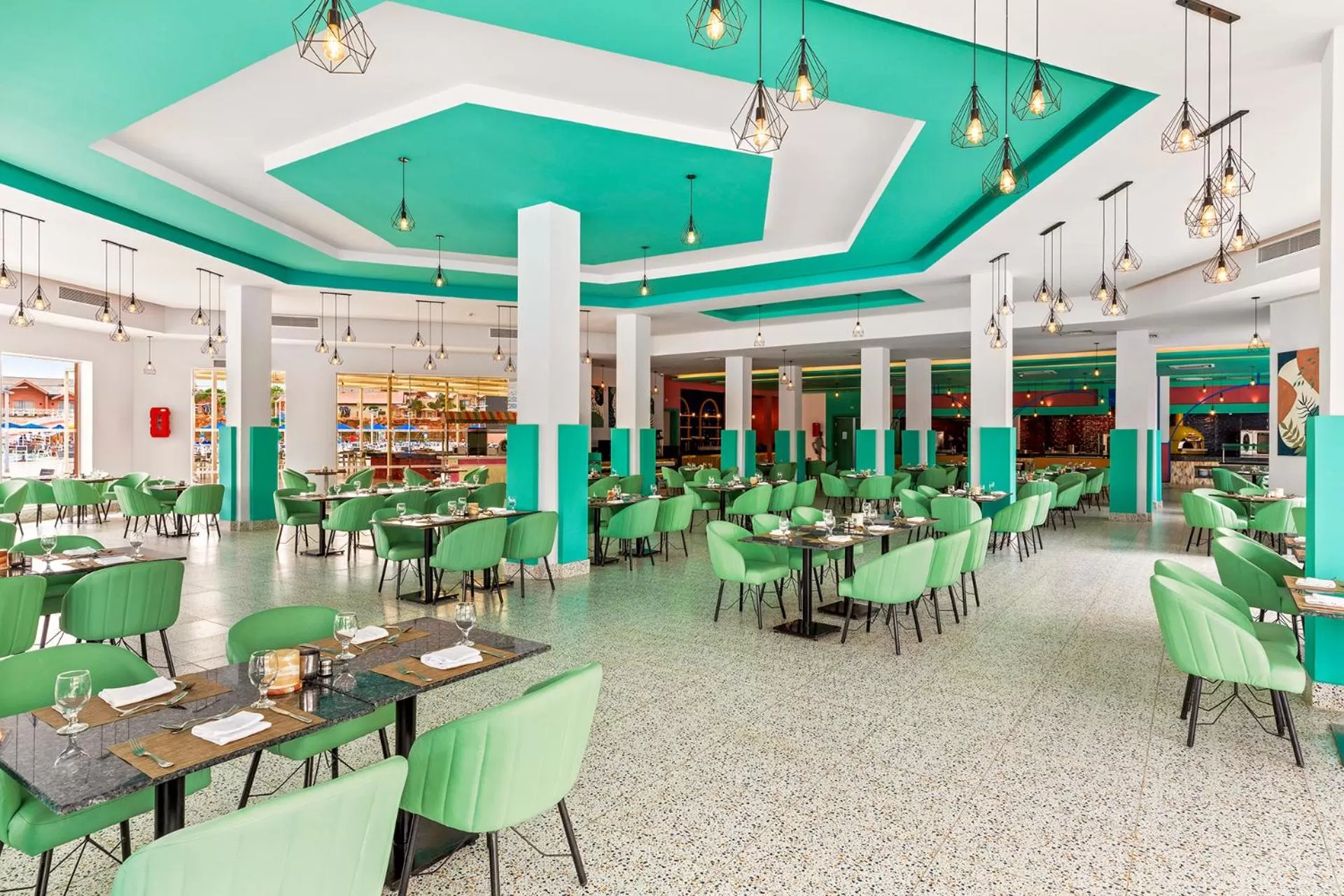 Restaurant/places to eat in Pickalbatros Jungle Aqua Park - Neverland Hurghada