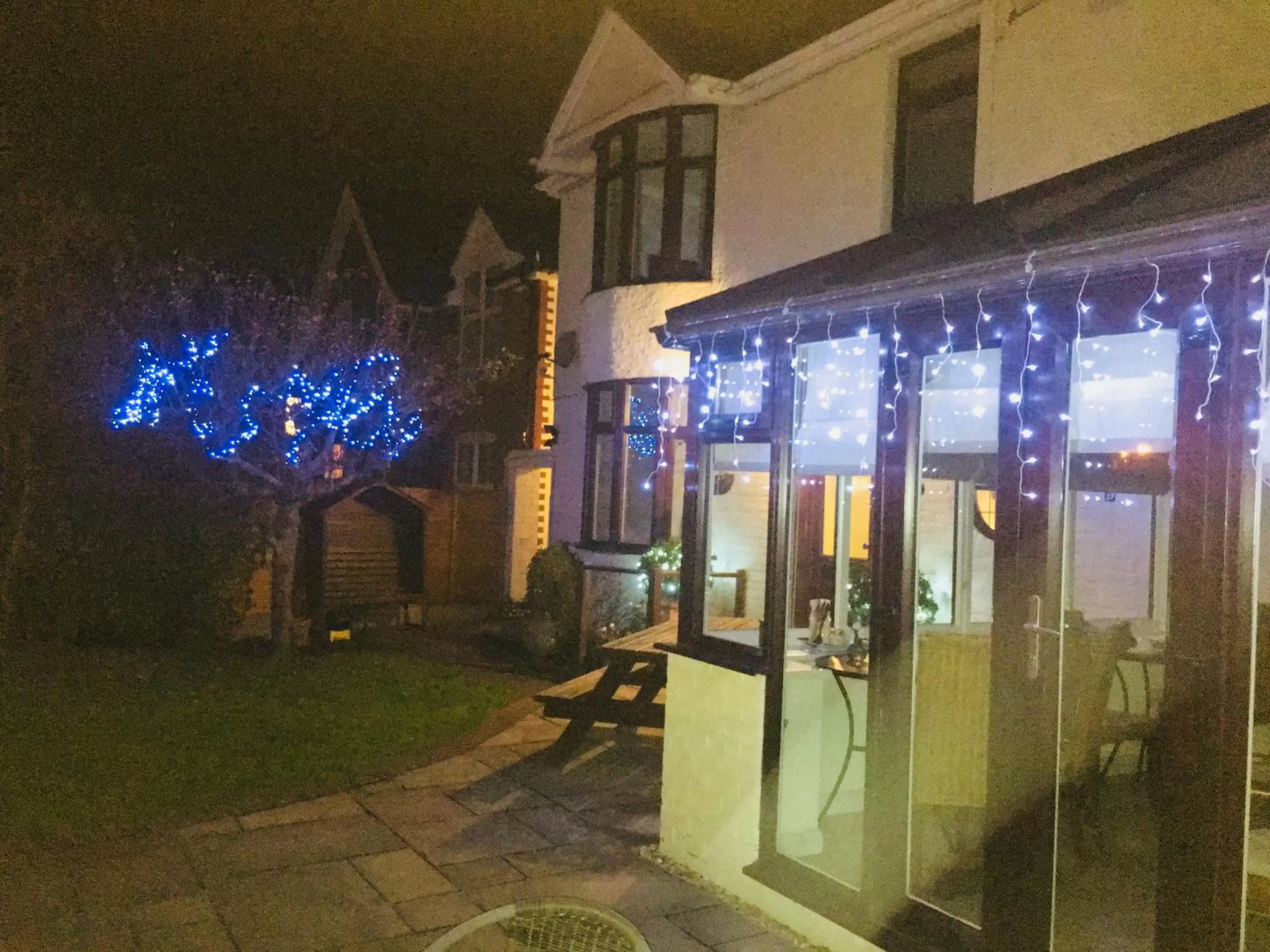 Patio in Harriet House B&B