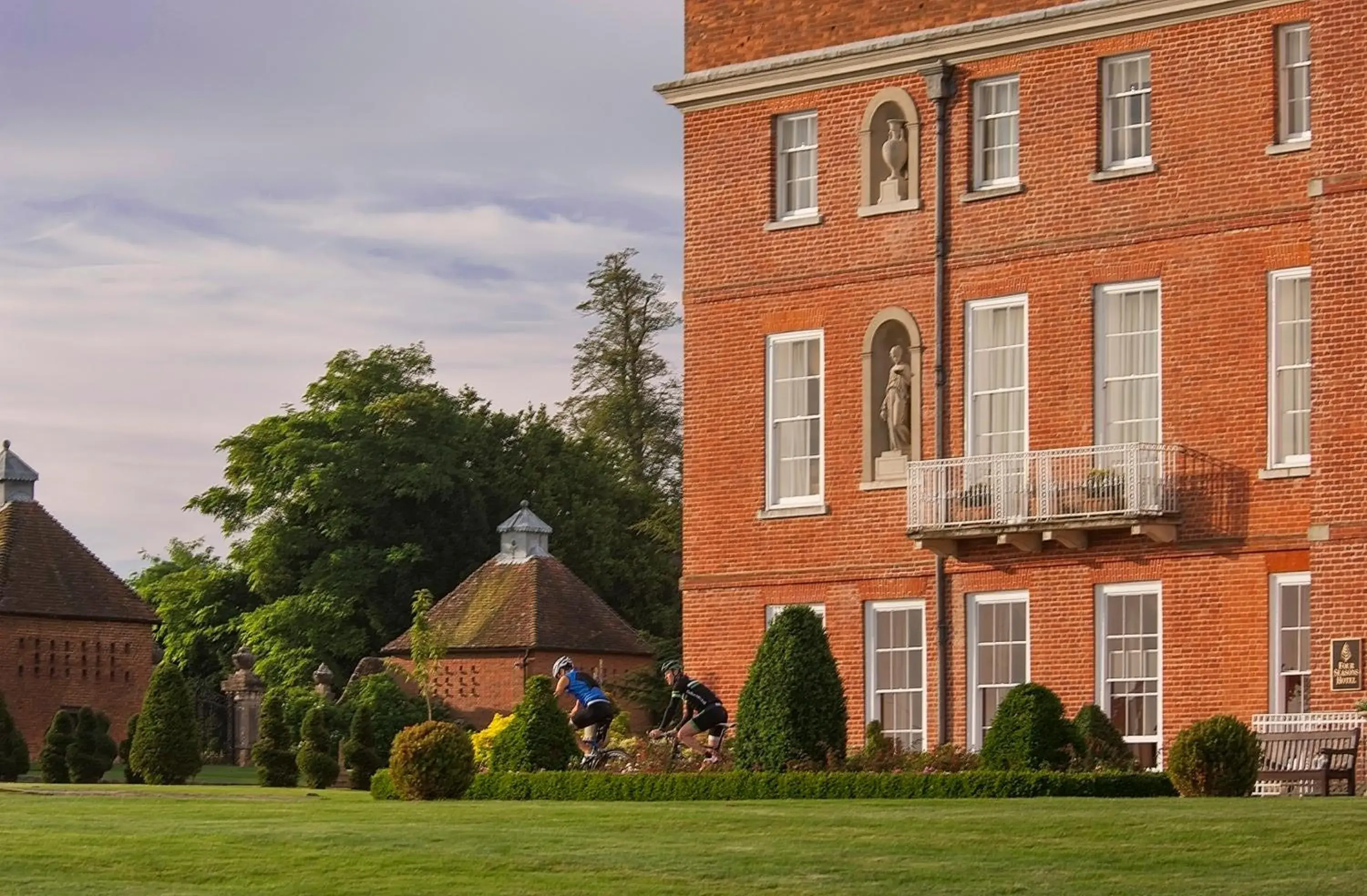 Cycling, Property Building in Four Seasons Hotel Hampshire