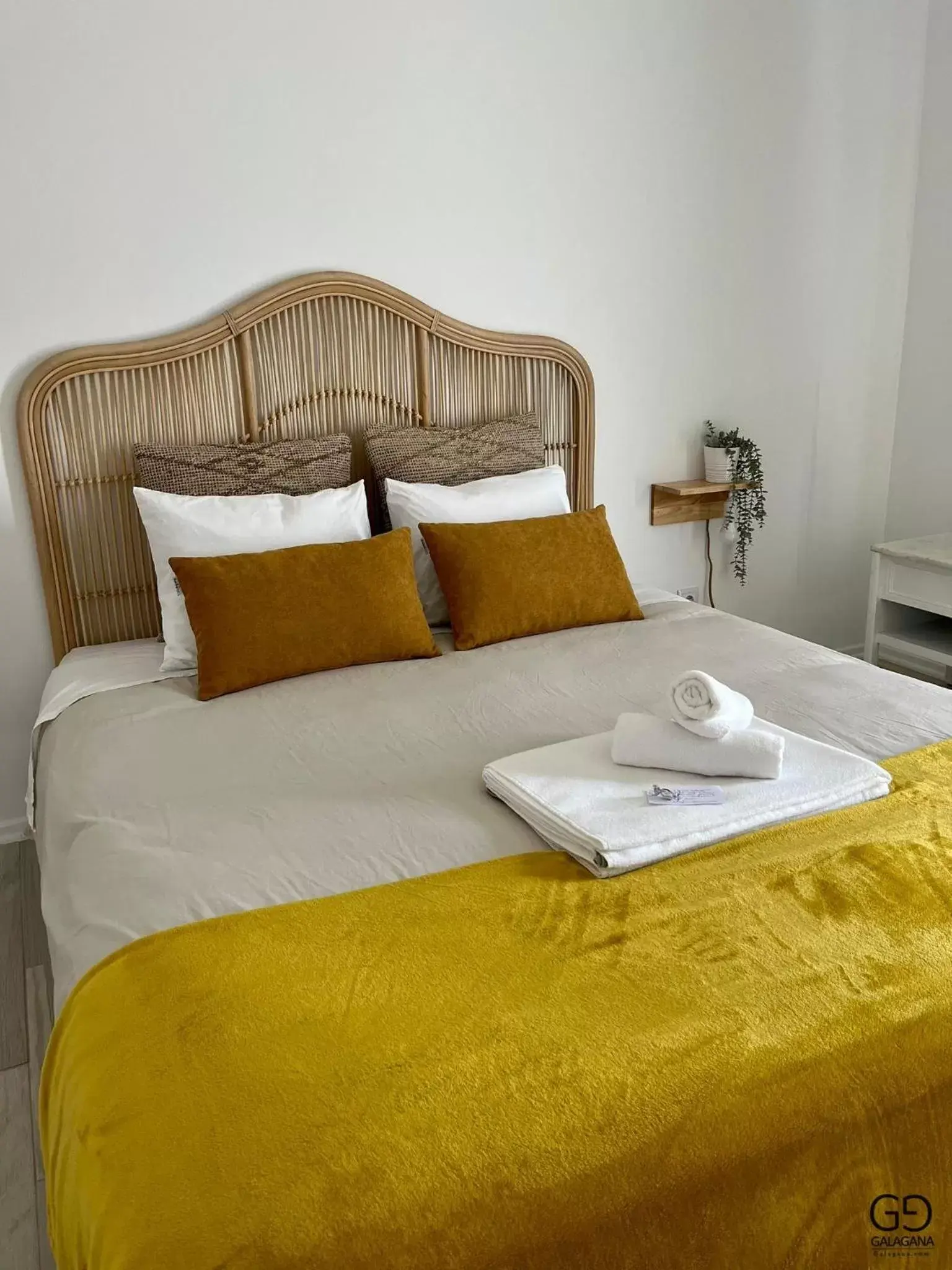 Bed in Galagana Charm House