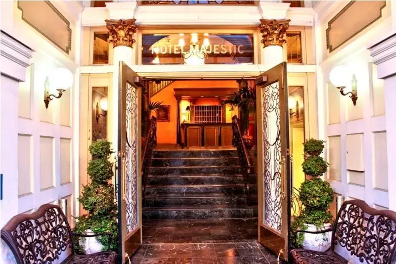 Facade/entrance in Hotel Majestic