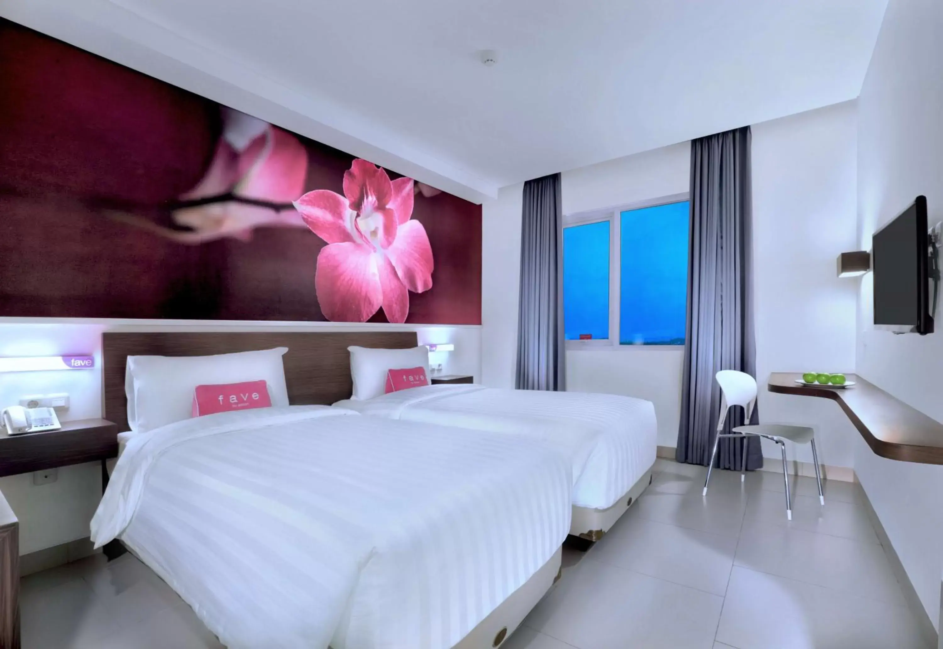 Bedroom, Bed in favehotel Margonda