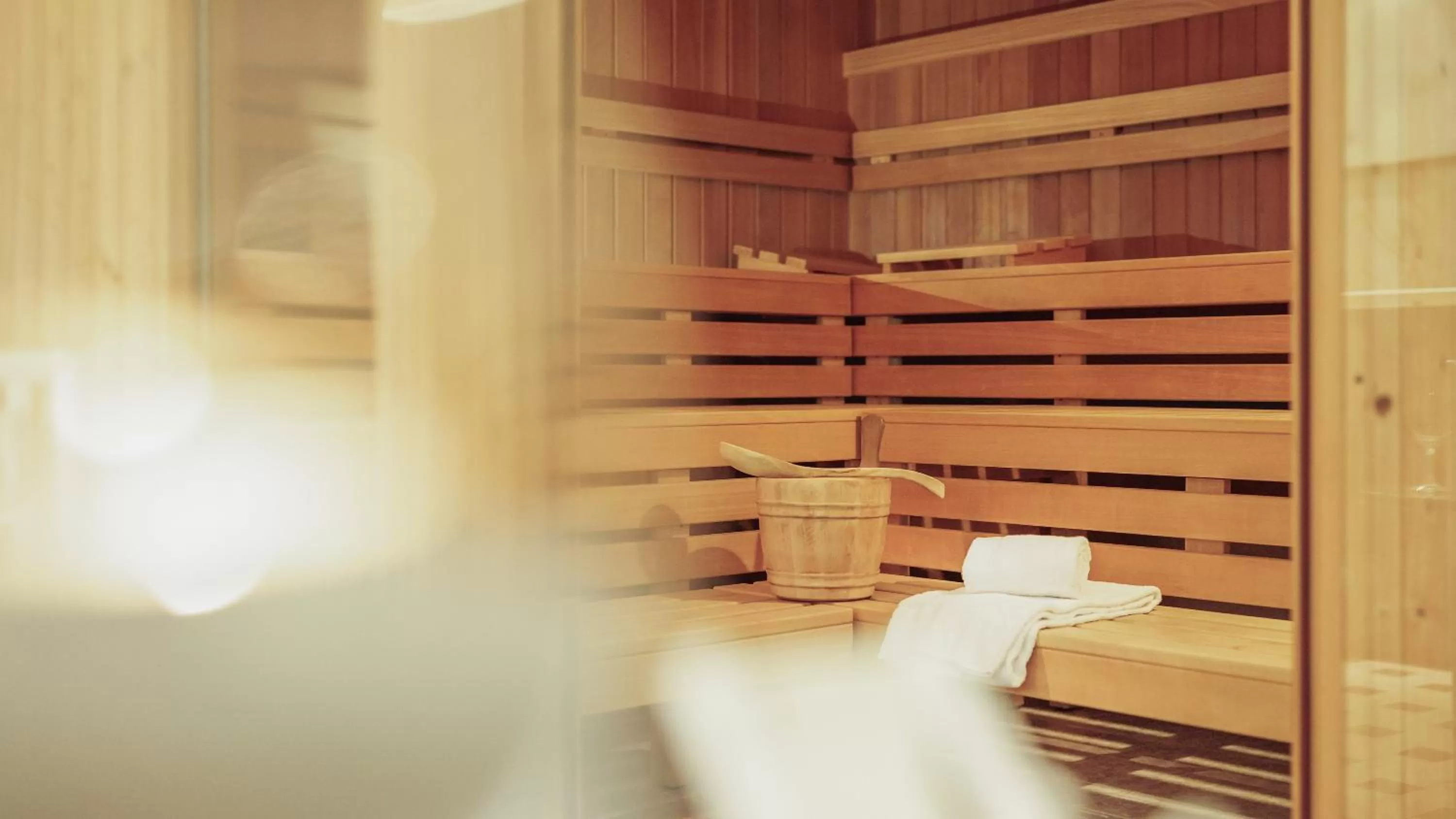 Sauna in Seepark Hotel am Wandlitzsee