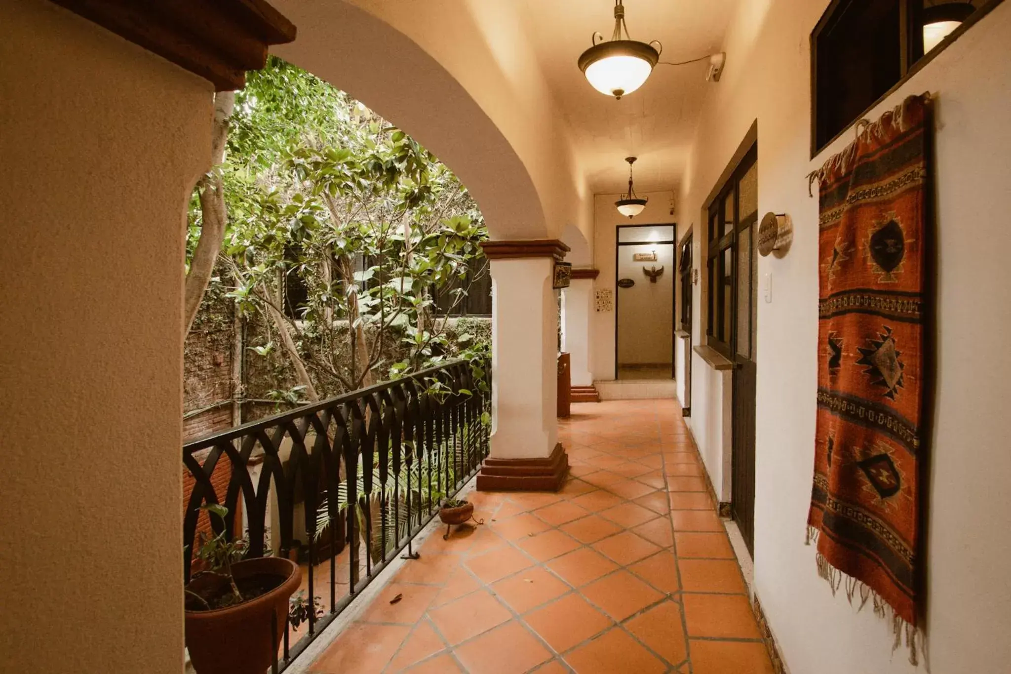 Balcony/Terrace in Hotel Casa Guivá