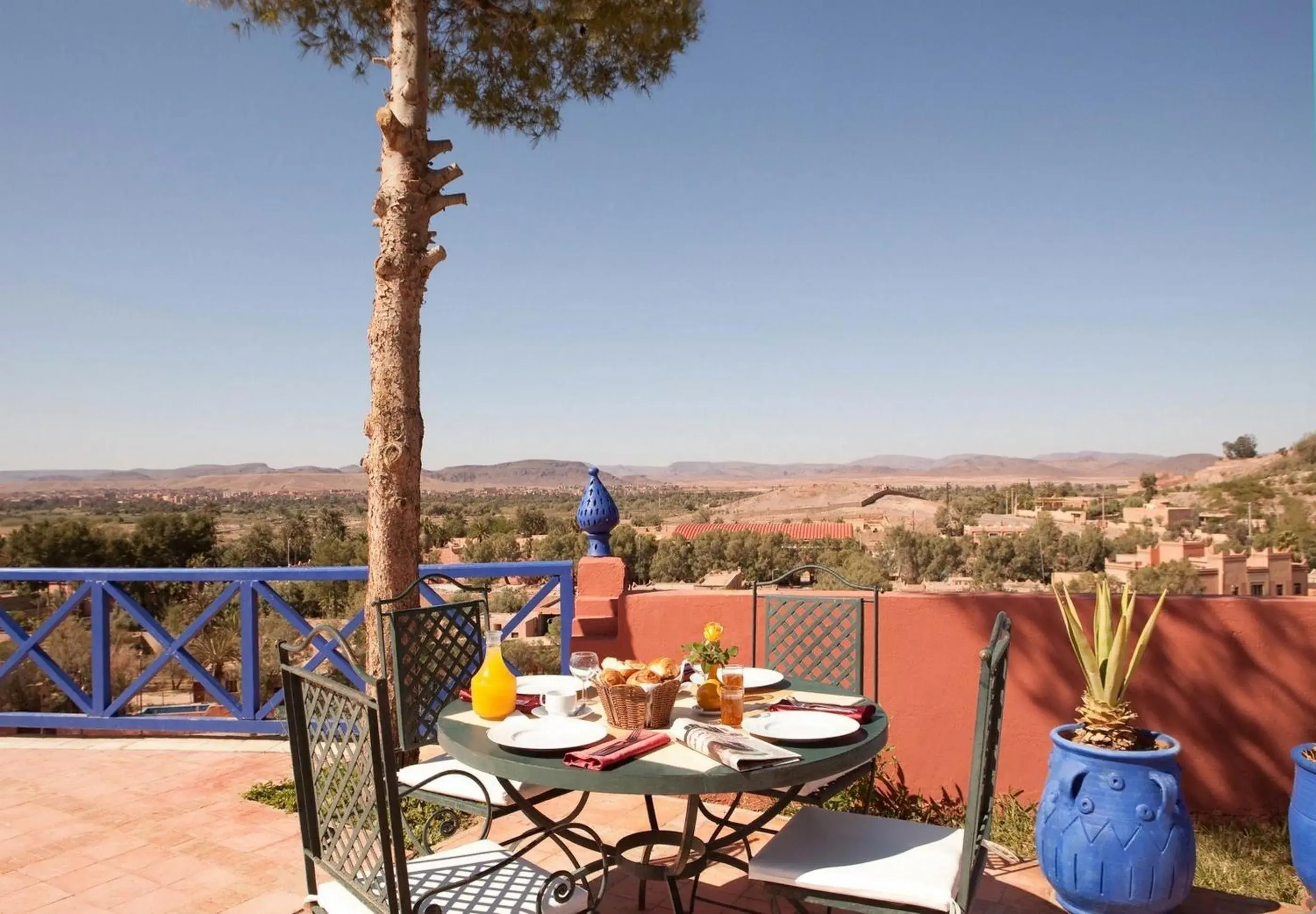 Patio in Kenzi Azghor Hotel