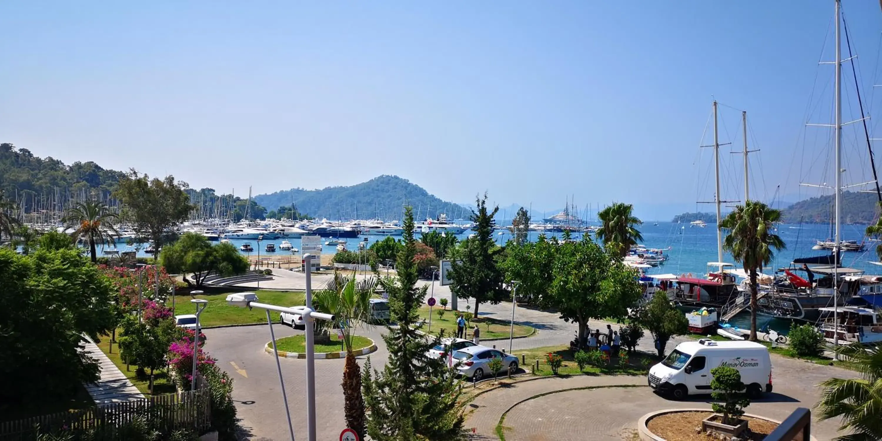 Sea view in Marina Bay Gocek