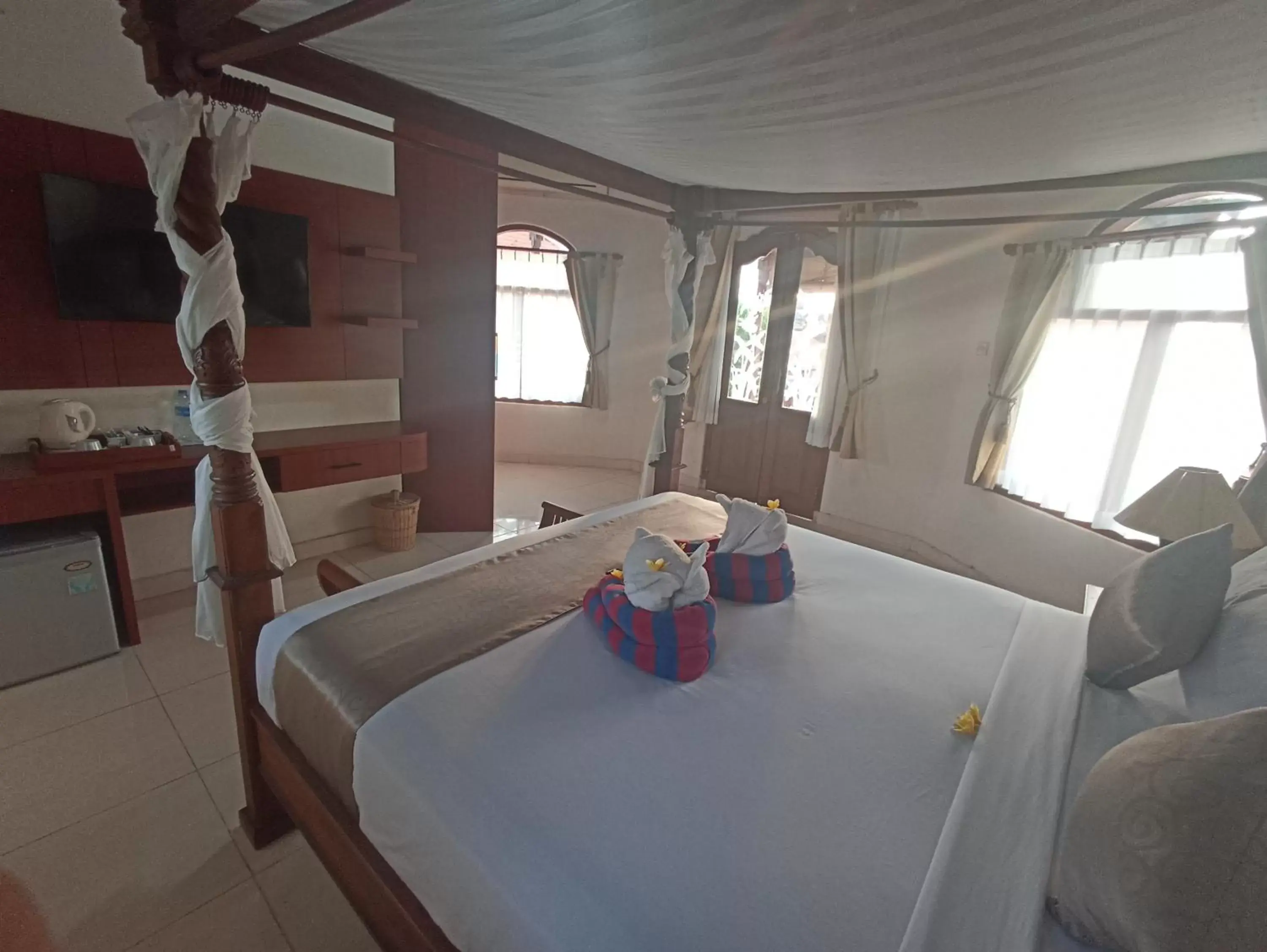 Bed in Kusnadi Hotel Bed in Kusnadi Hotel