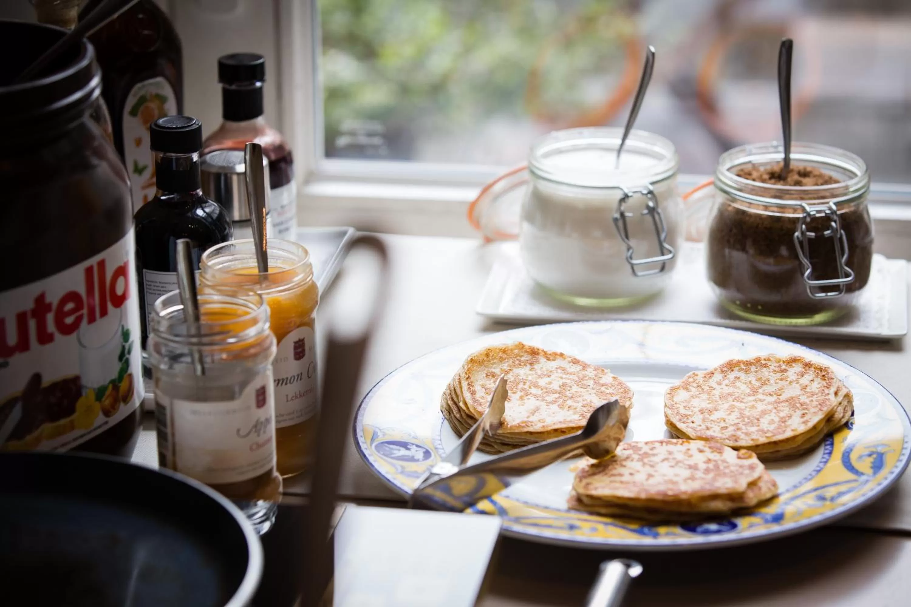 Food and drinks in Hotel de Flandre Ghent