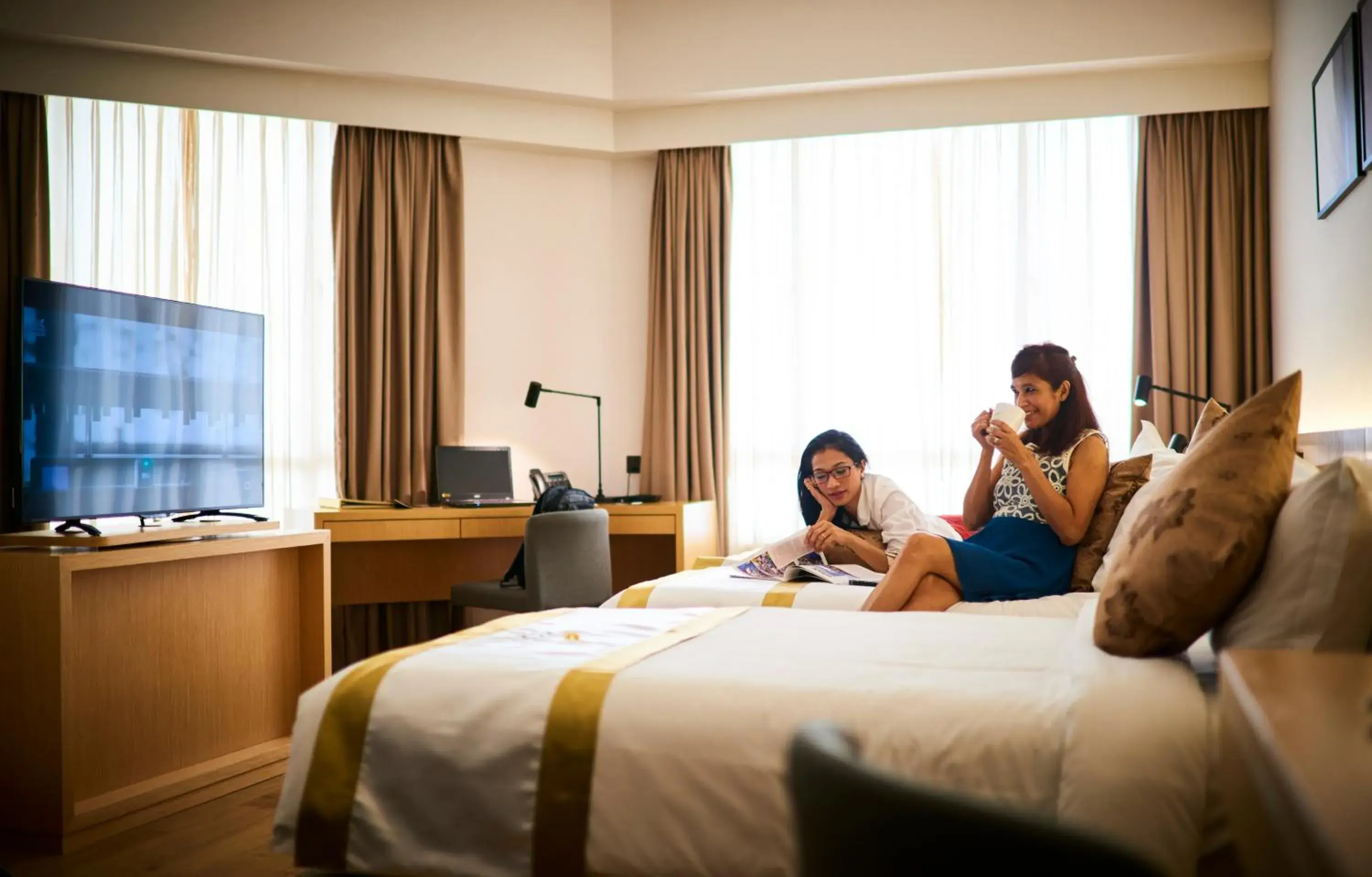 Bed in d'Sora Boutique Business Hotel Bed in d'Sora Boutique Business Hotel