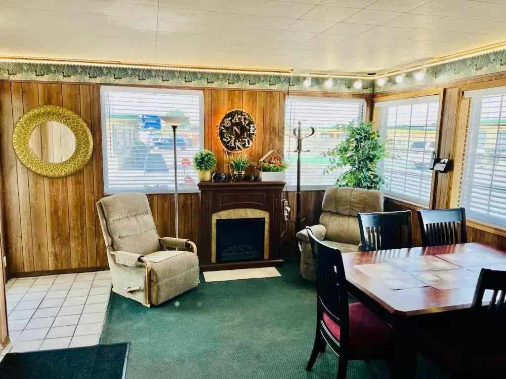 Lobby or reception, Seating Area in Sage N Sand Motel