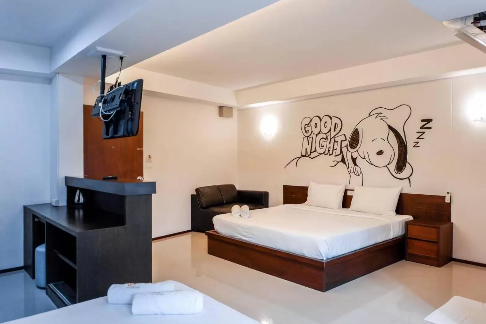 Bedroom, Bed in Fun-D City View SHA Plus
