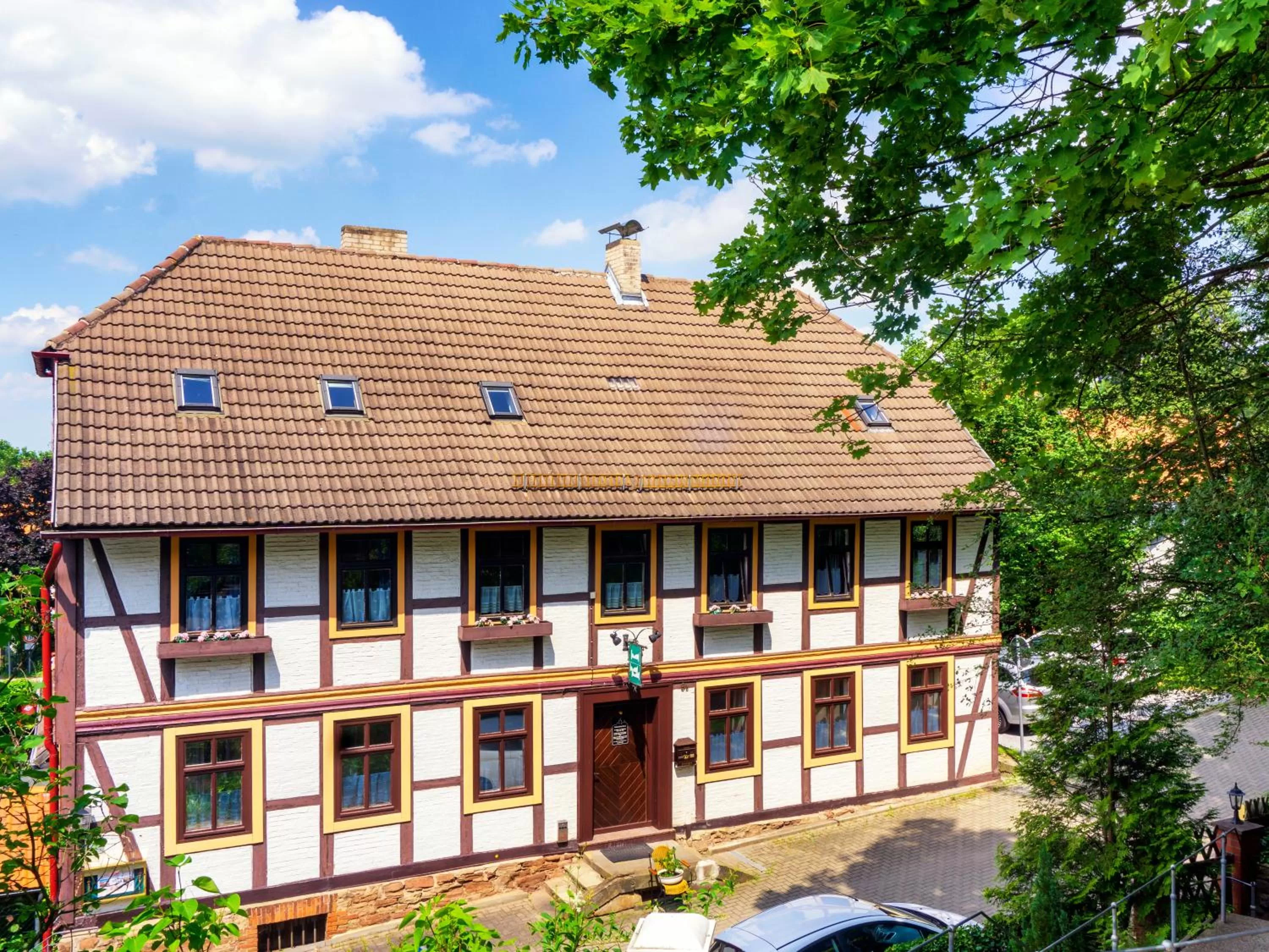 Property building in Schlossberg-Hotel Garni