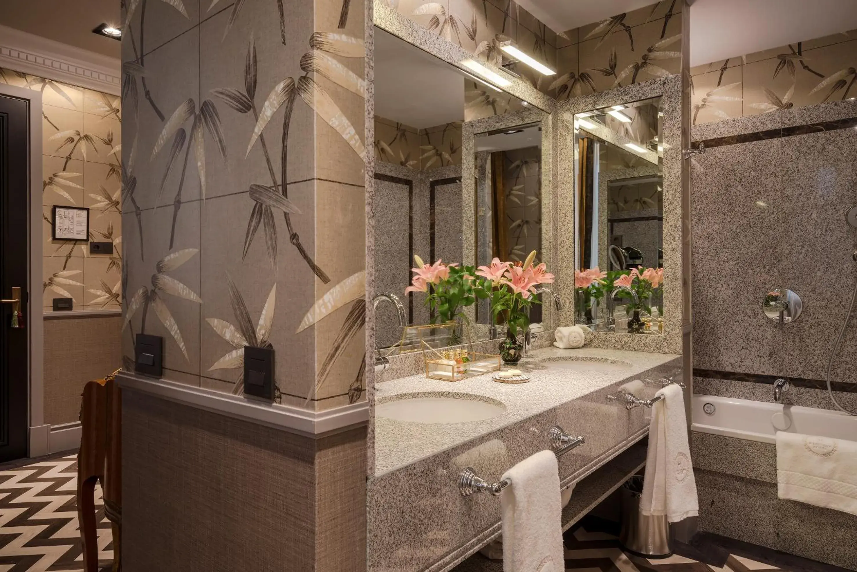 Bathroom in Relais & Châteaux Heritage Hotel