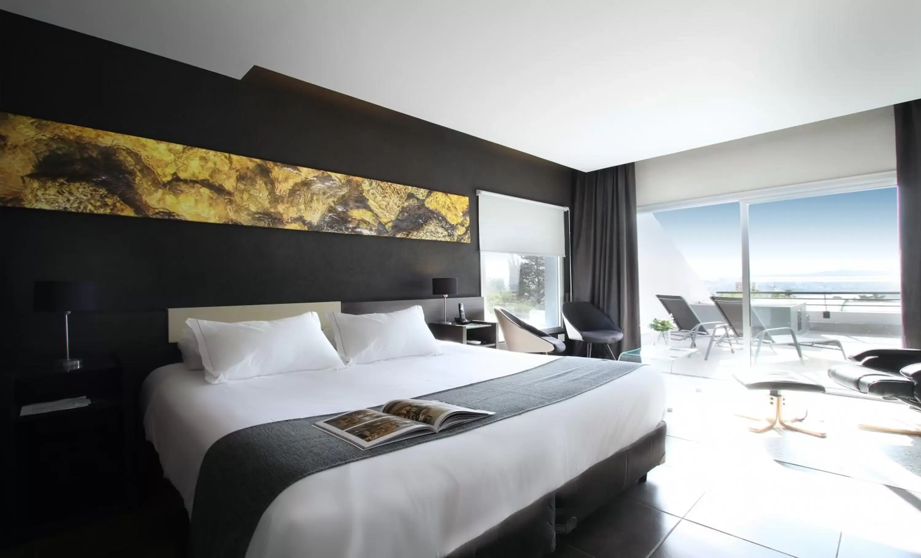 Bed in Pinares Panorama Suites & Spa