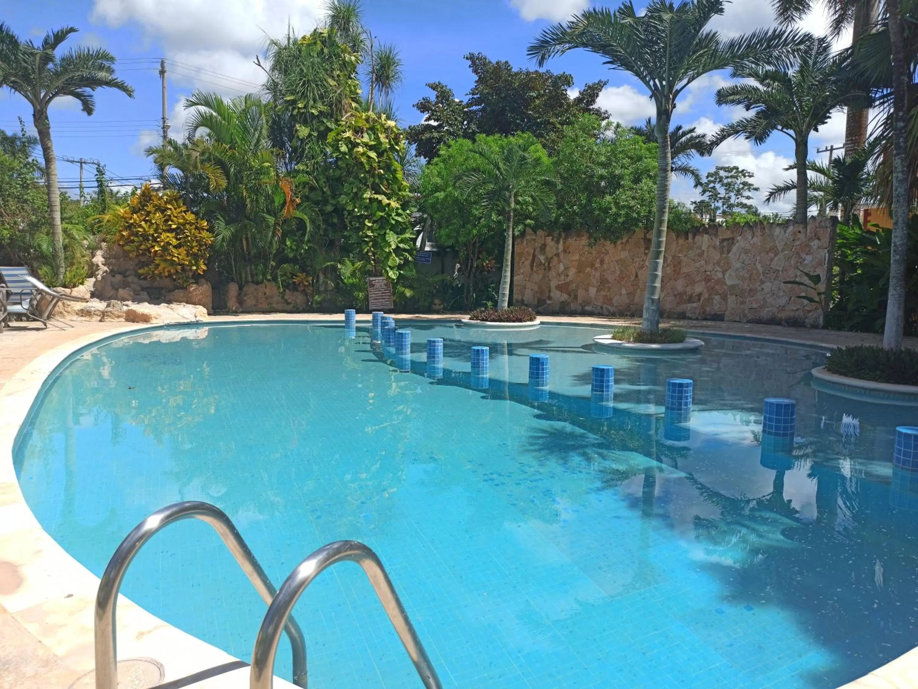 Swimming pool in Ecotel Quinta Regia