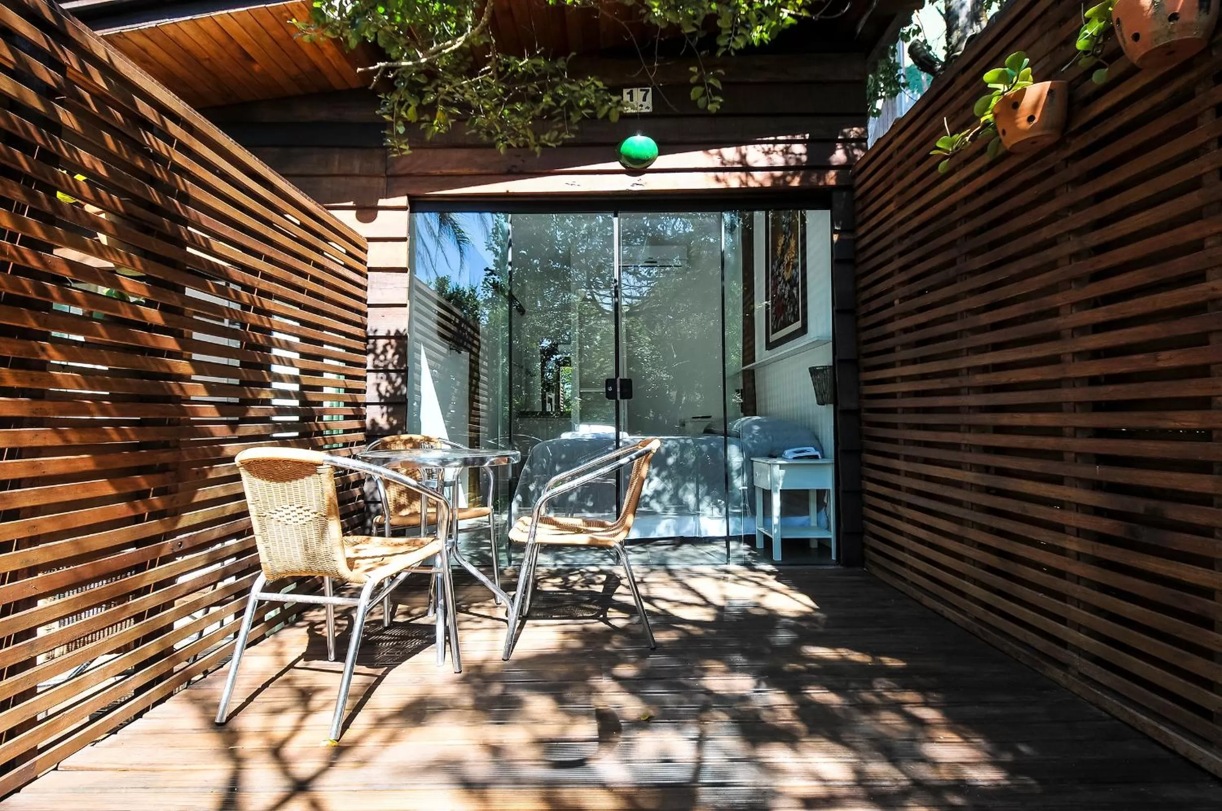Balcony/Terrace in Pousada Canto da Vigia