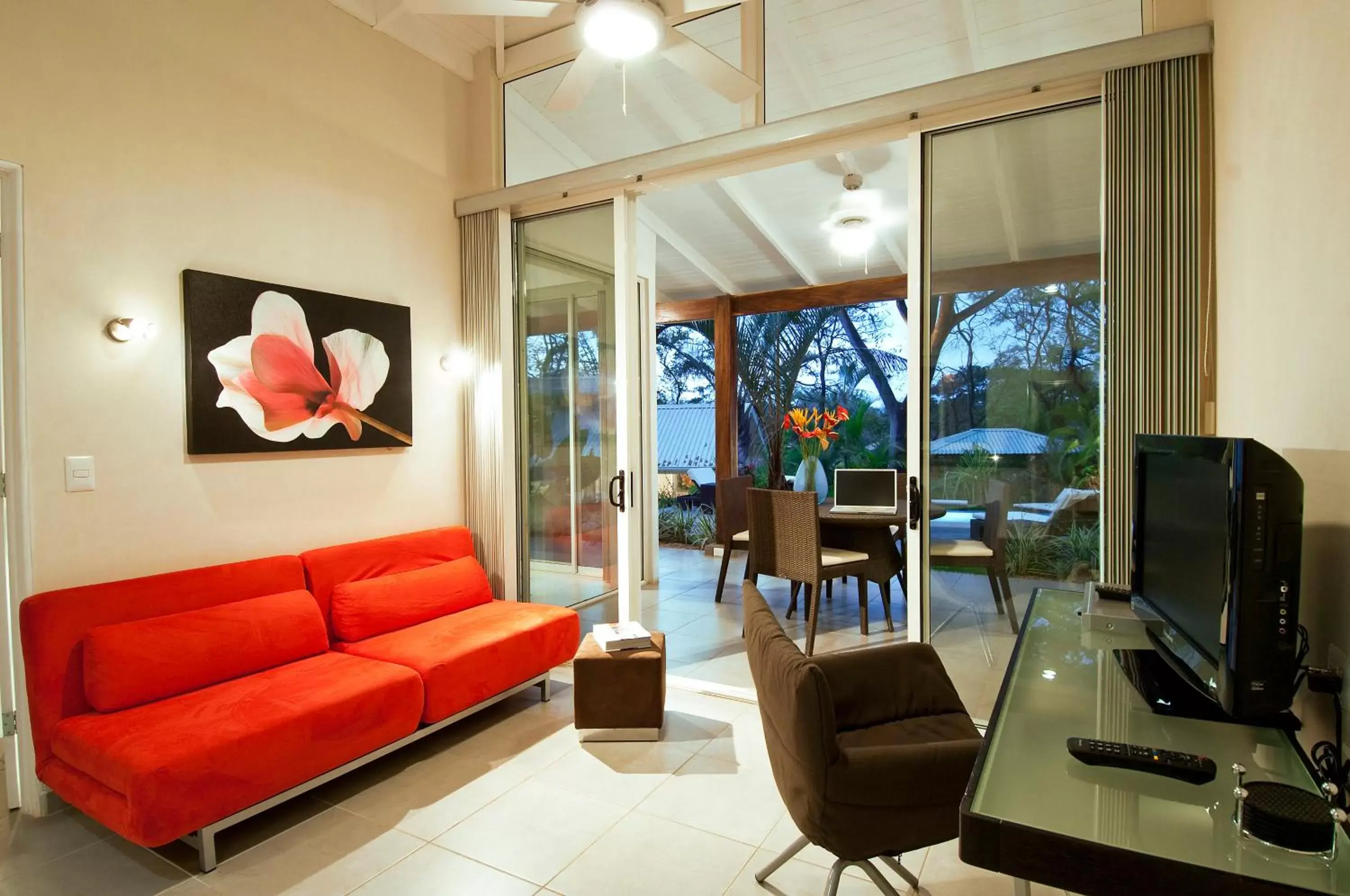 Patio, Seating Area in The Breeze Hotel & Villas