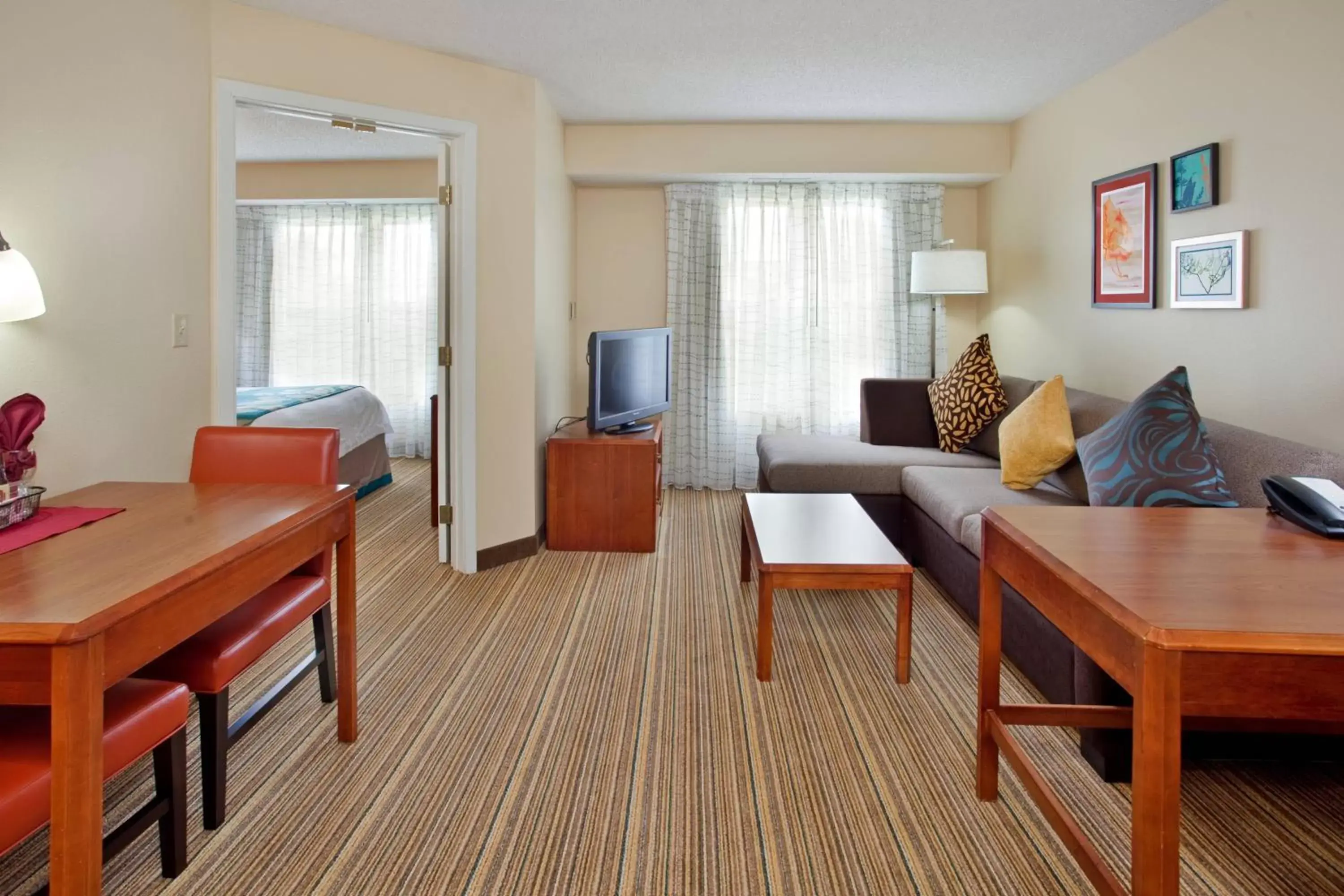 Bedroom, Seating Area in Residence Inn Houston Sugar Land/Stafford