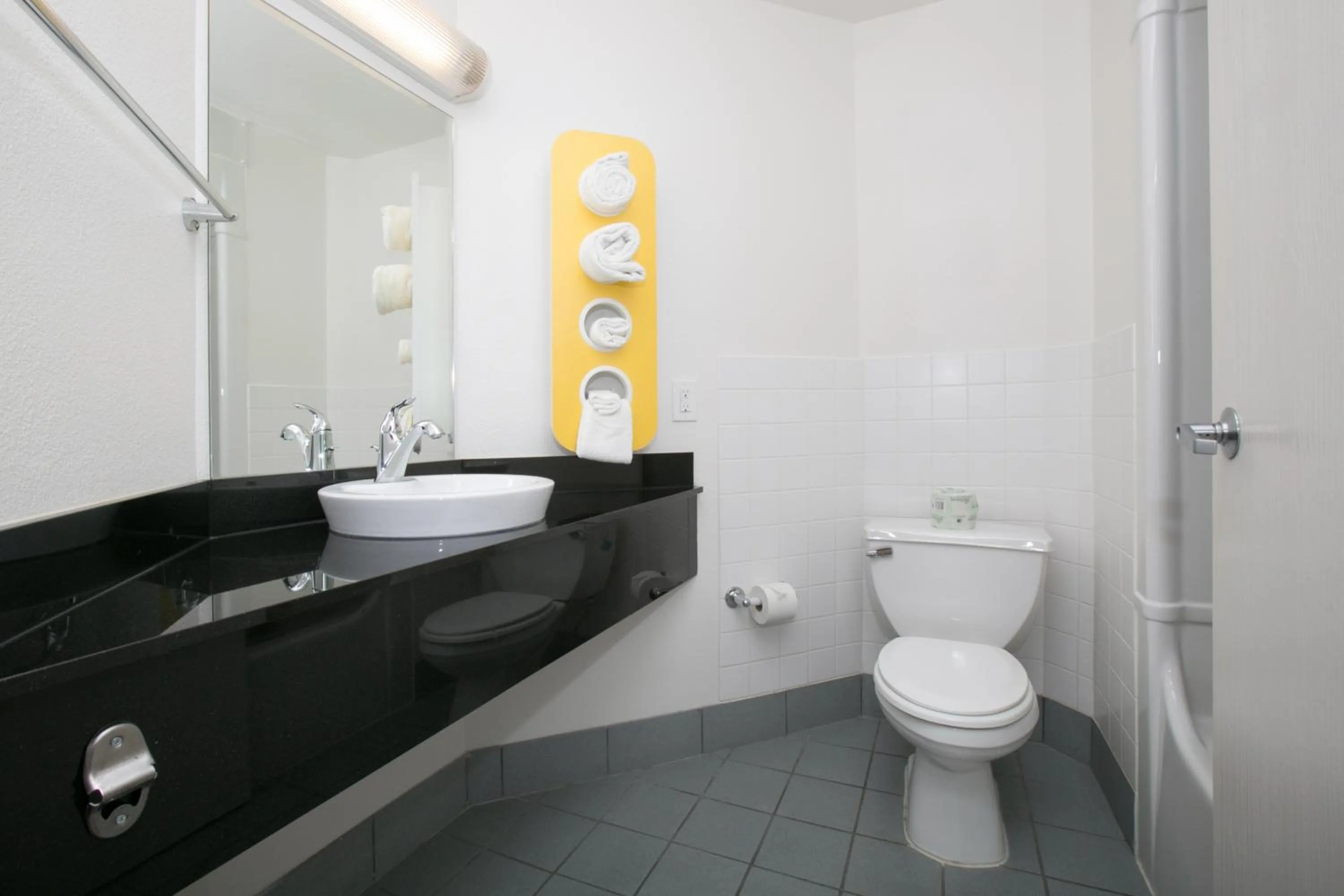 Bathroom in Motel 6-Brooklyn Center, MN - Minneapolis