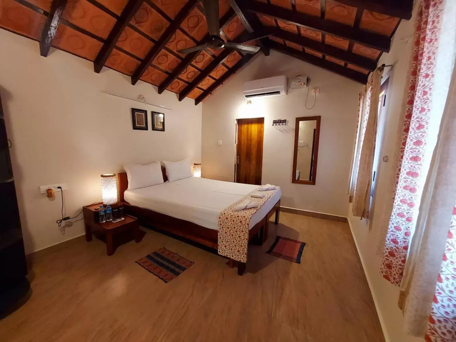 Bed in OmBodhi Retreat Bed in OmBodhi Retreat