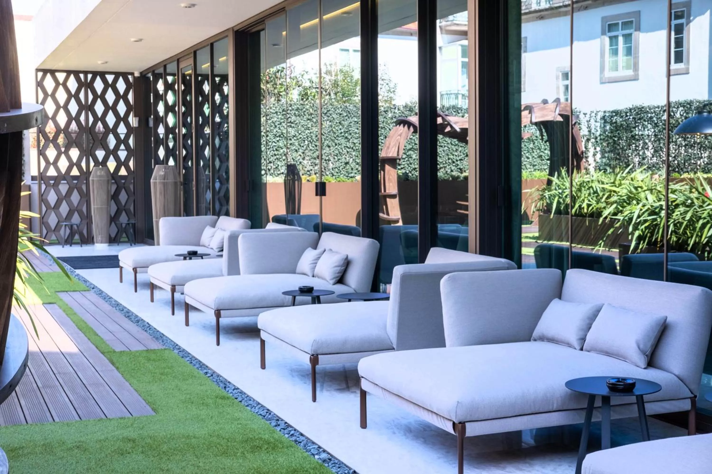 Patio in BessaHotel Baixa