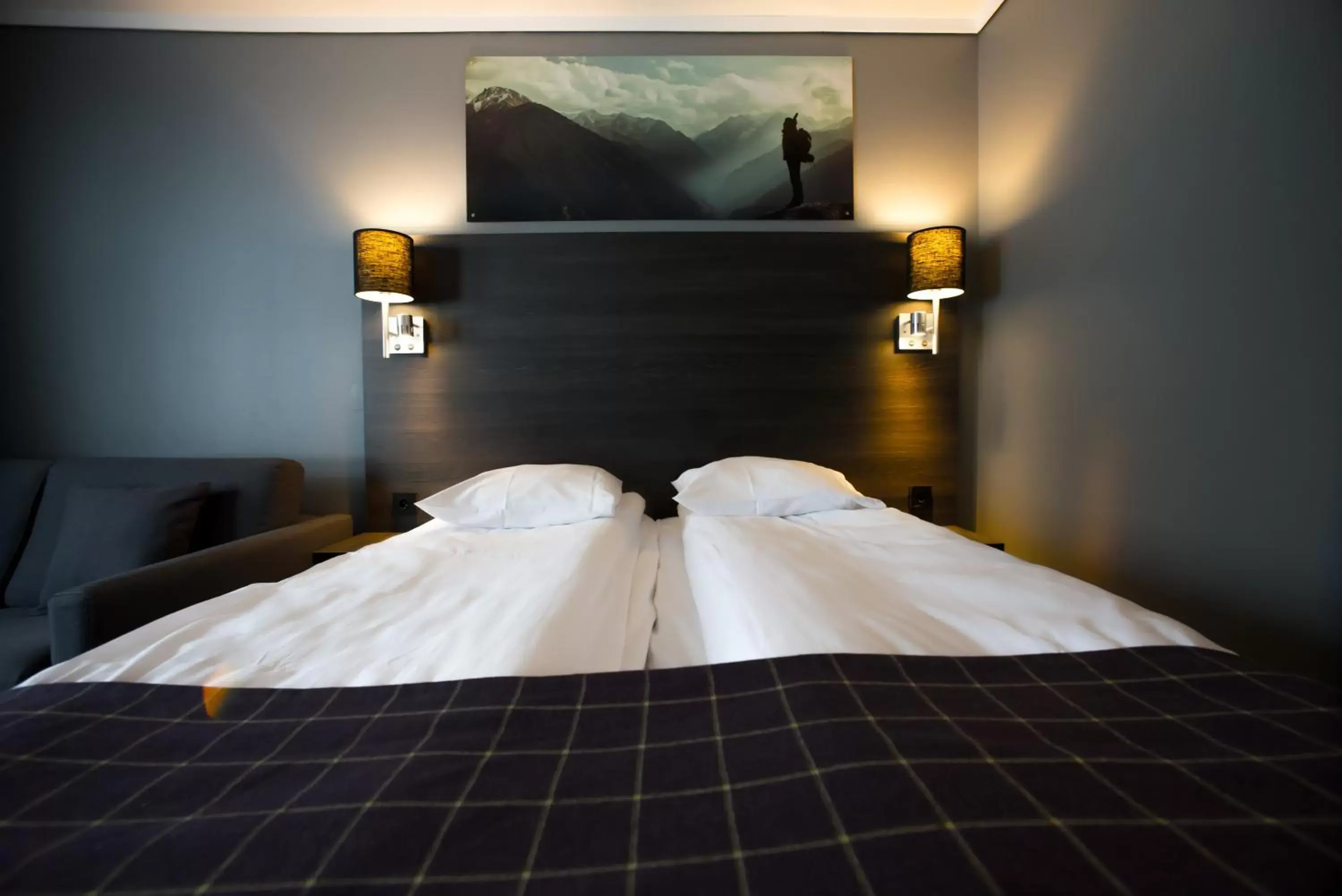 Photo of the whole room, Bed in Geilo Hotel