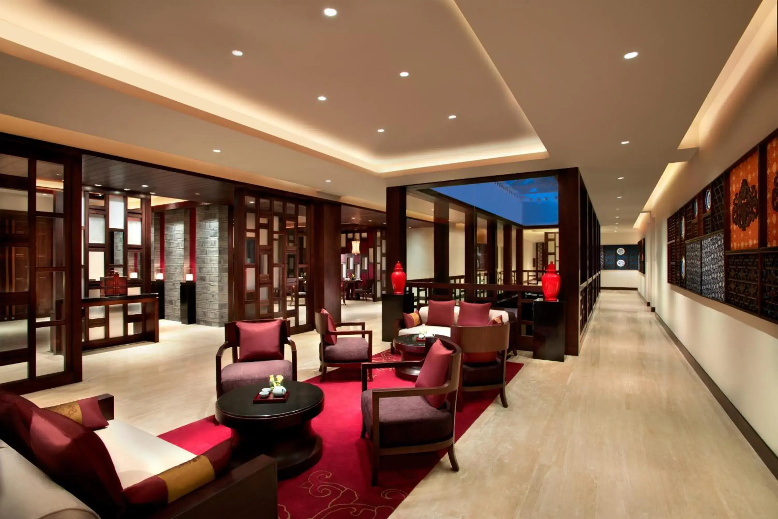 Restaurant/places to eat, Lobby/Reception in Banyan Tree Chongqing Beibei